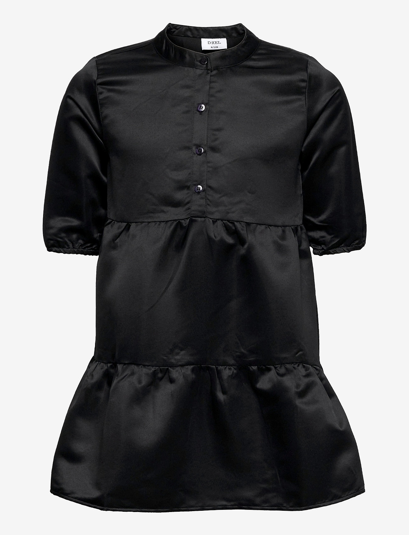 D-xel - VIANNA 966 - laisvalaikio suknelės trumpomis rankovėmis - black - 0
