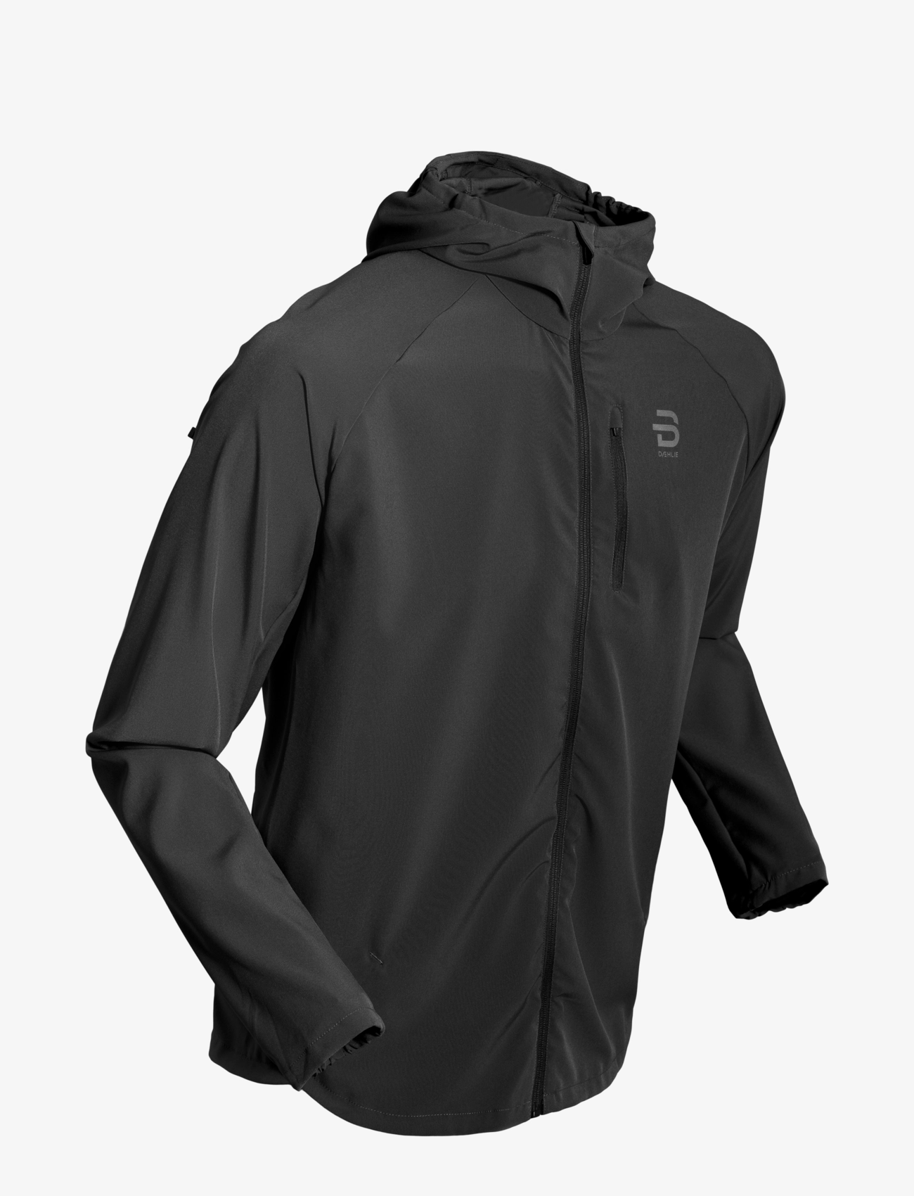 Daehlie Jacket Run 2.0, L, Black, Sport Jackets > Sport Training Jackets, Herre