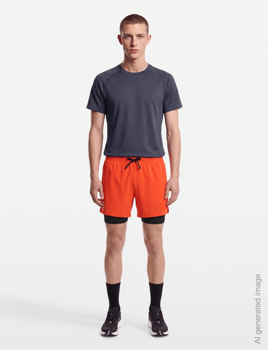 Daehlie - Shorts Run 2 in 1 - løbeshorts - 35200 - 0