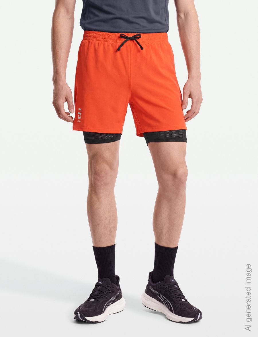 Daehlie - Shorts Run 2 in 1 - løbeshorts - 35200 - 3
