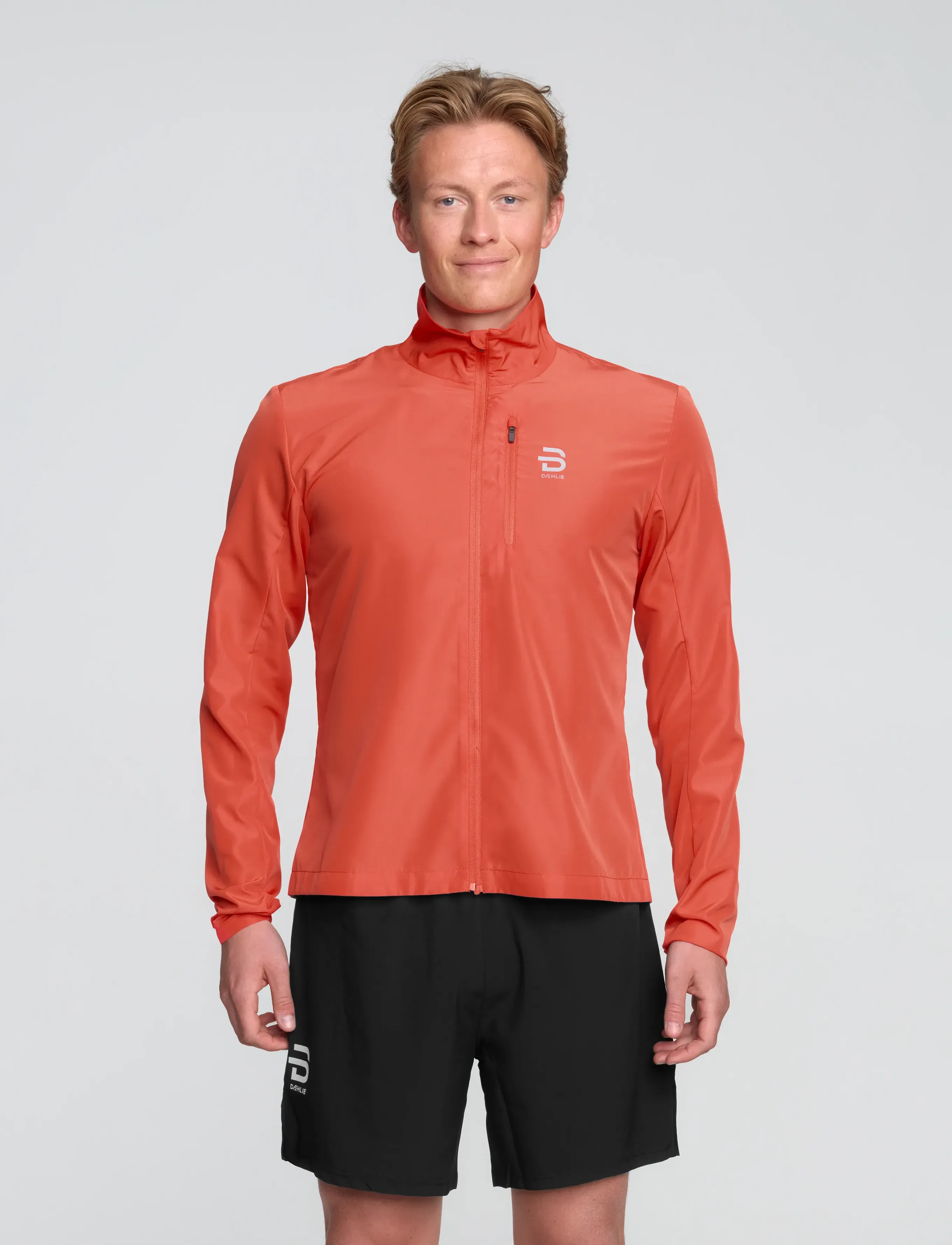 Daehlie Jacket Tempo, XXL, Orange, Sport Jackets > Sport Training Jackets, Herre