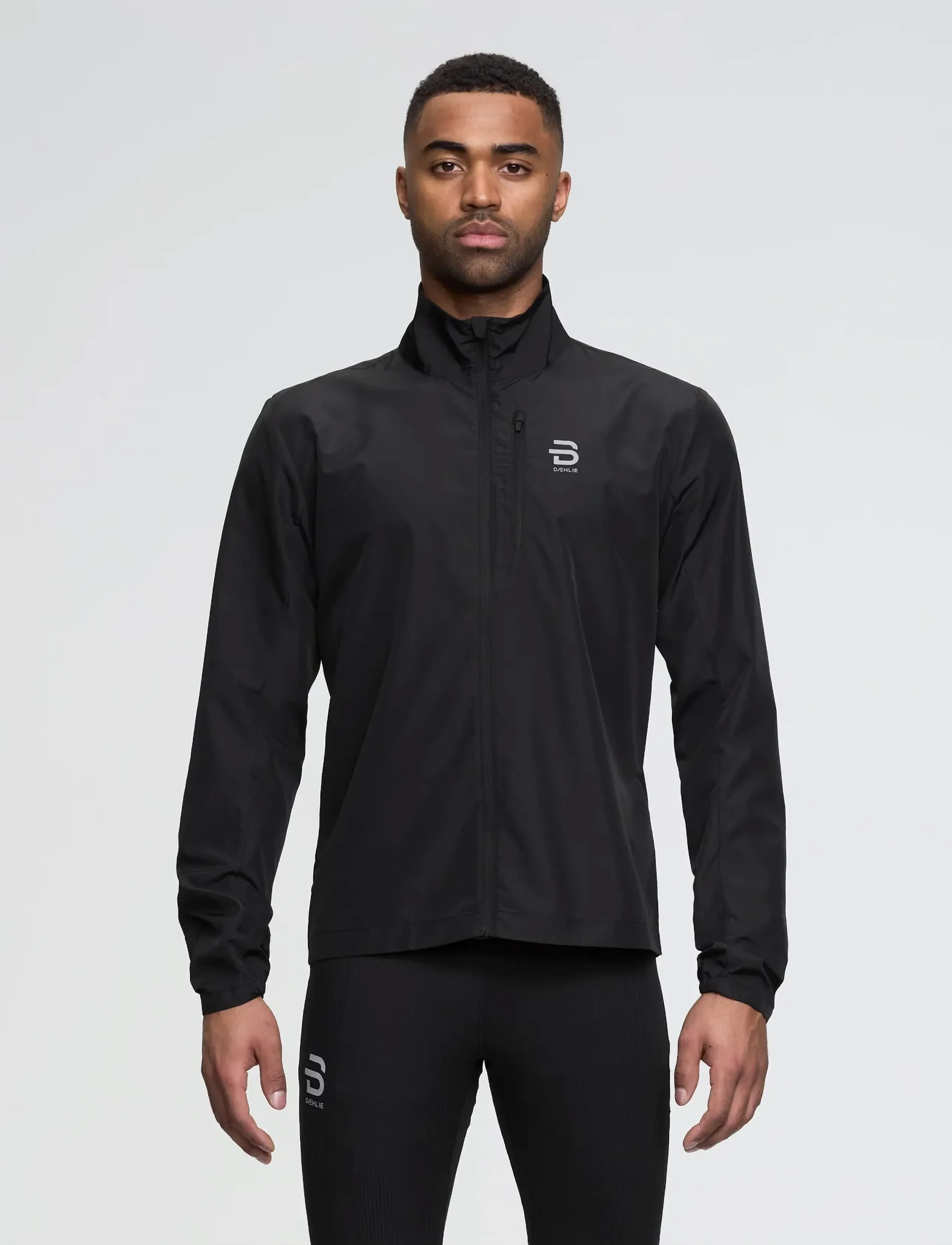 Daehlie Jacket Tempo, XL, Black, Sport Jackets > Sport Training Jackets, Herre