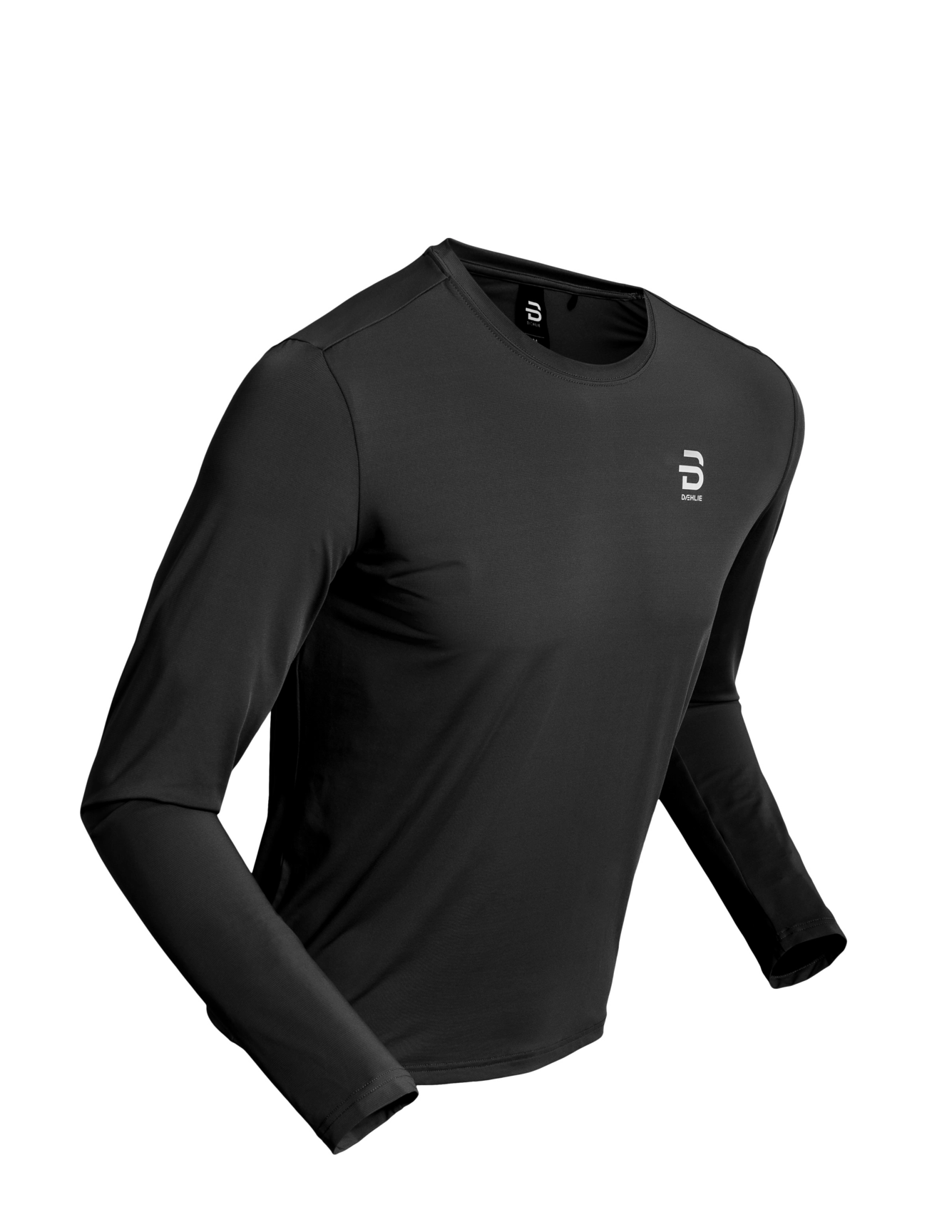 Daehlie Long Sleeve Tempo, XXL, Black, Sport Overdele > Sport Long Sleeved Overdele, Herre