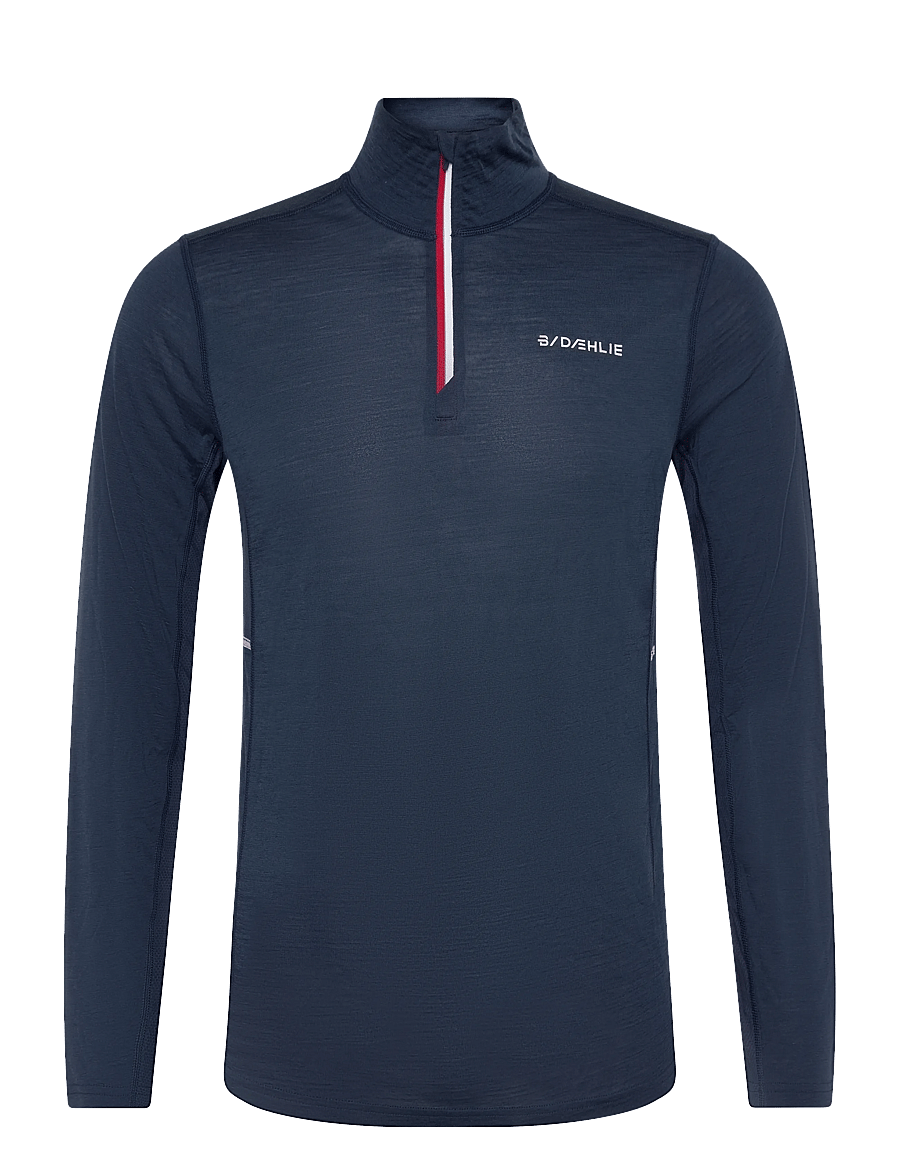 Daehlie - Performance Wool Half Zip - fleece og mellemlag - 25000 - 0