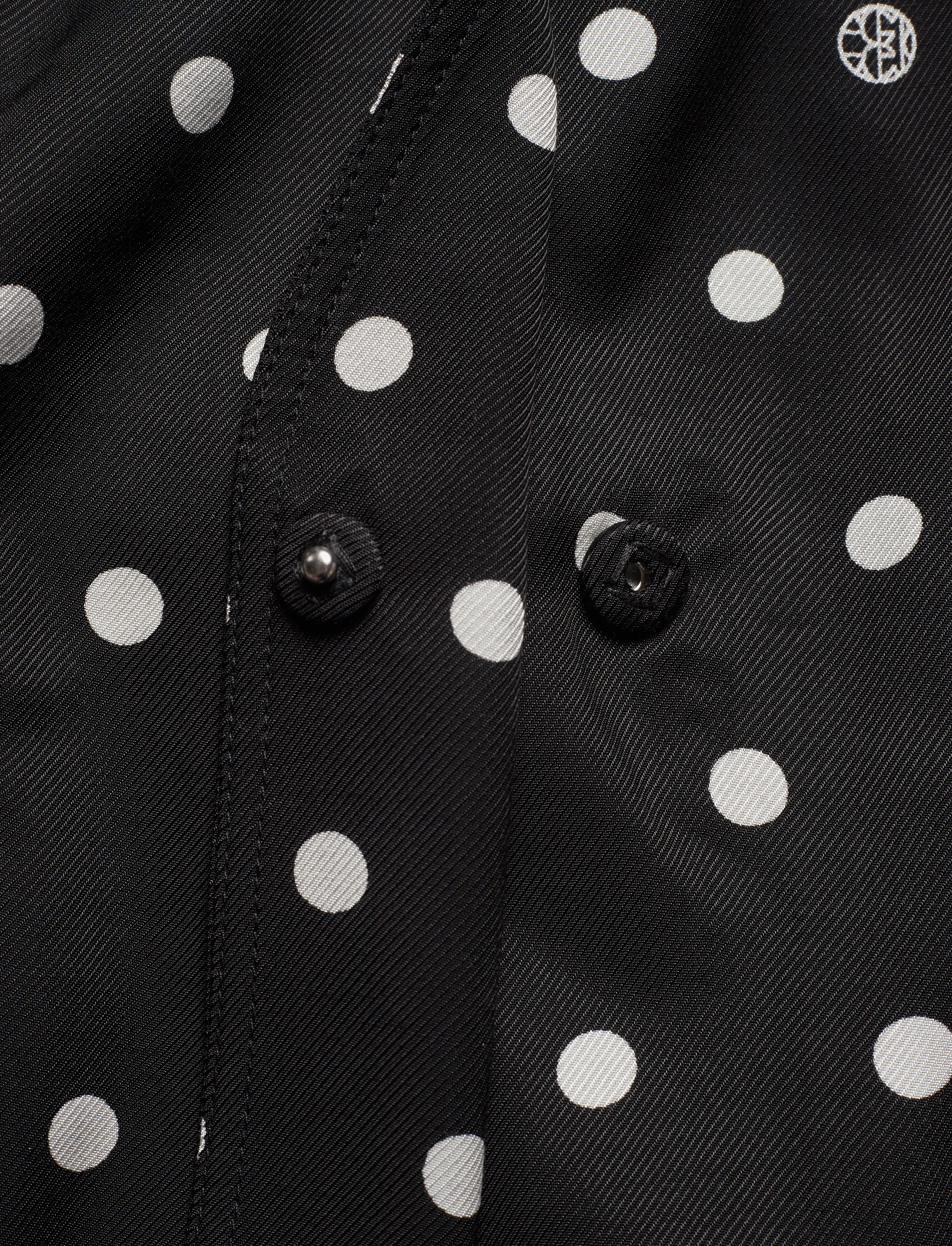 House Of Dagmar - Alanis - black + off white dot - 4