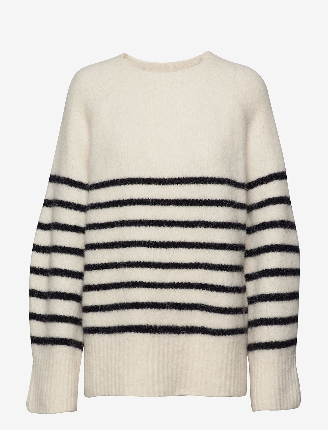 House Of Dagmar - Emily round neck - stripe - 0