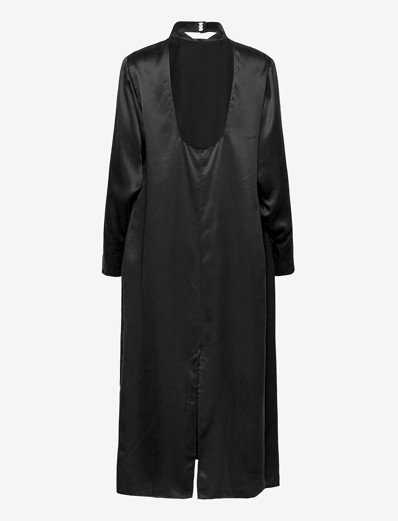 House Of Dagmar - Sara silk - festkläder till outletpriser - washed black - 1