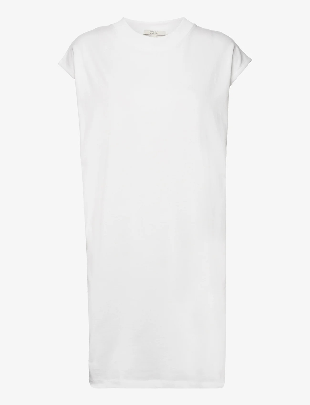 House Of Dagmar - Maggie dress - t-shirtklänningar - white - 0