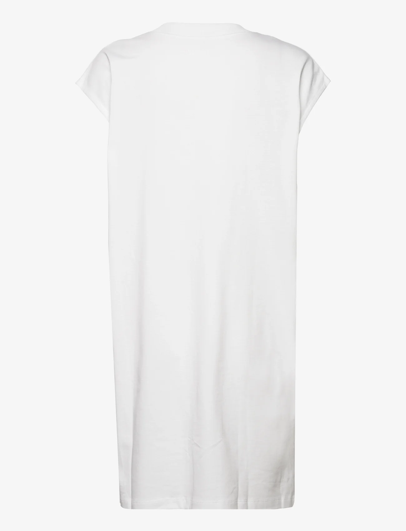 House Of Dagmar - Maggie dress - t-shirtklänningar - white - 1