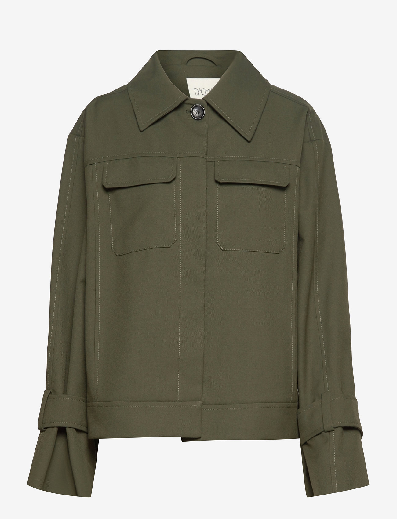 Dagmar - CORDELIA MILITARY - military green - 0