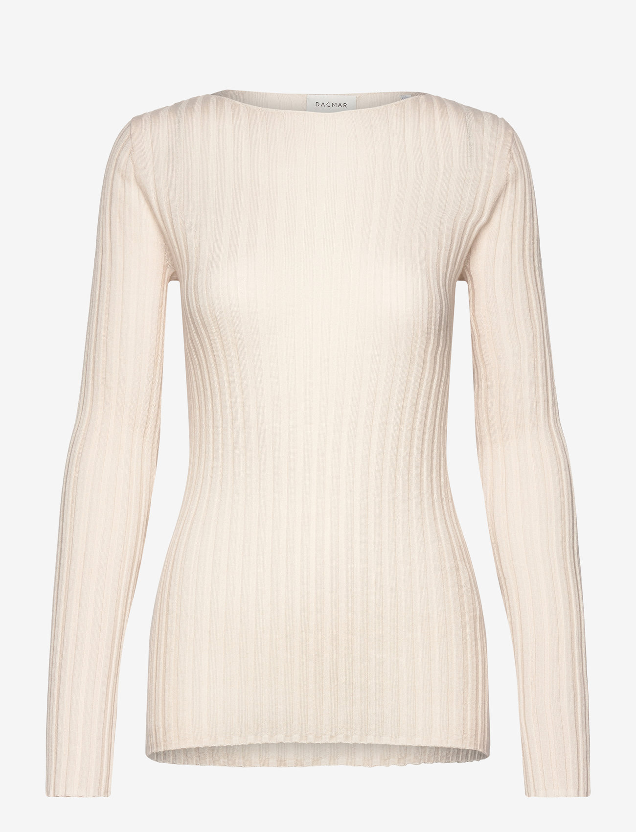 House Of Dagmar - Winslet Top - chalk - 0