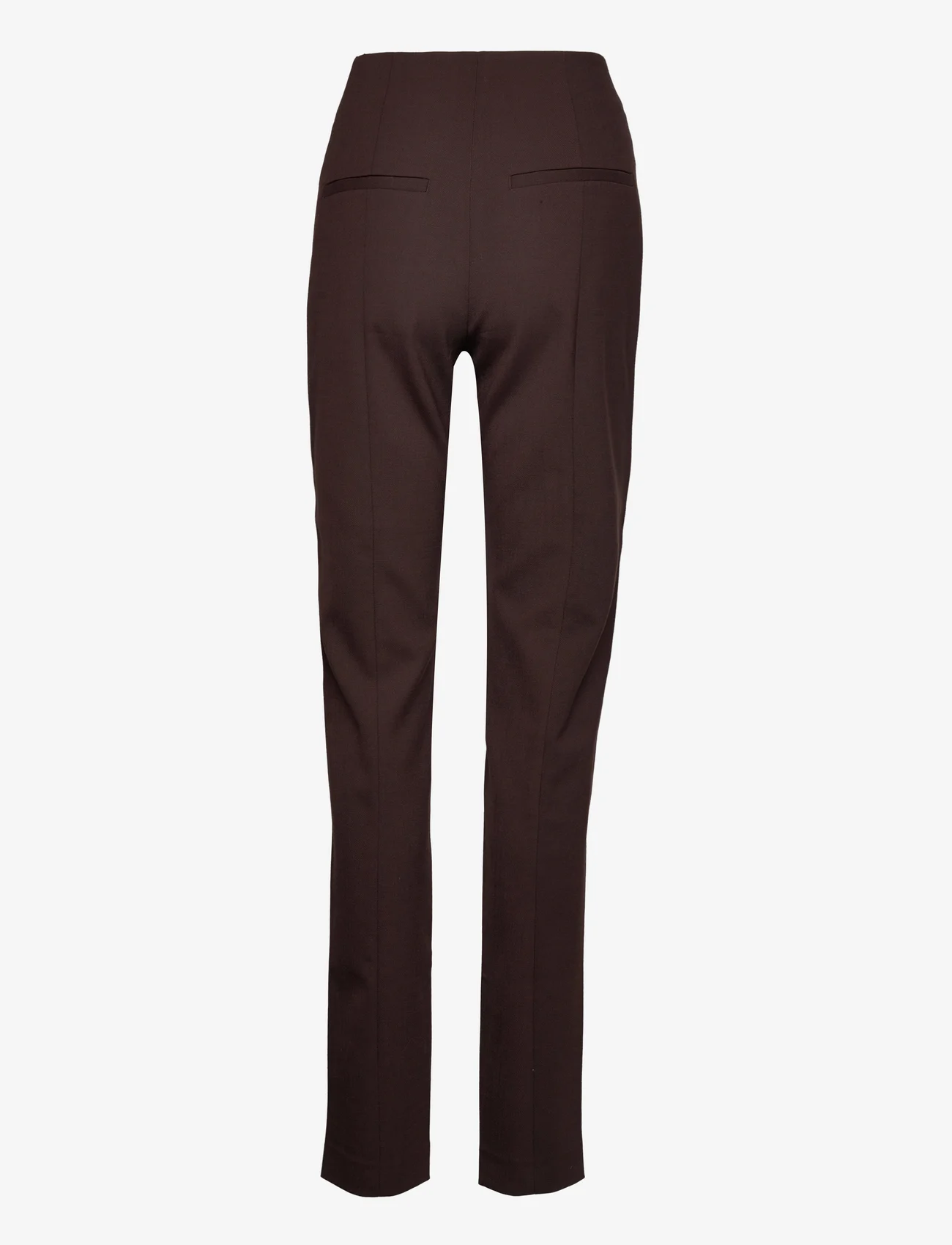 House Of Dagmar - Romy BOTTOMS - tailored trousers - chocolate - 1