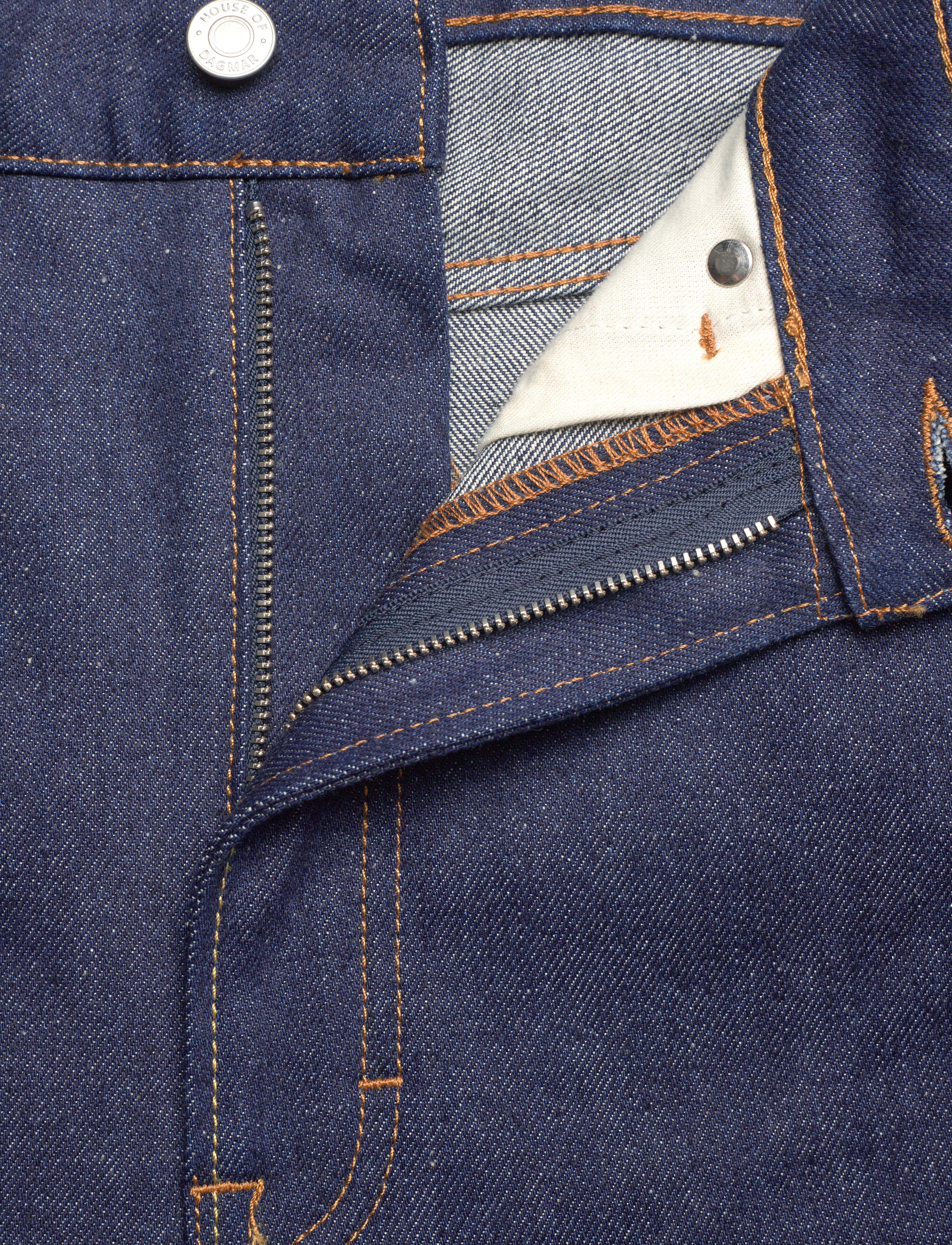 House Of Dagmar - Fredrika Denim - kitsad teksad - rinse wash - 3