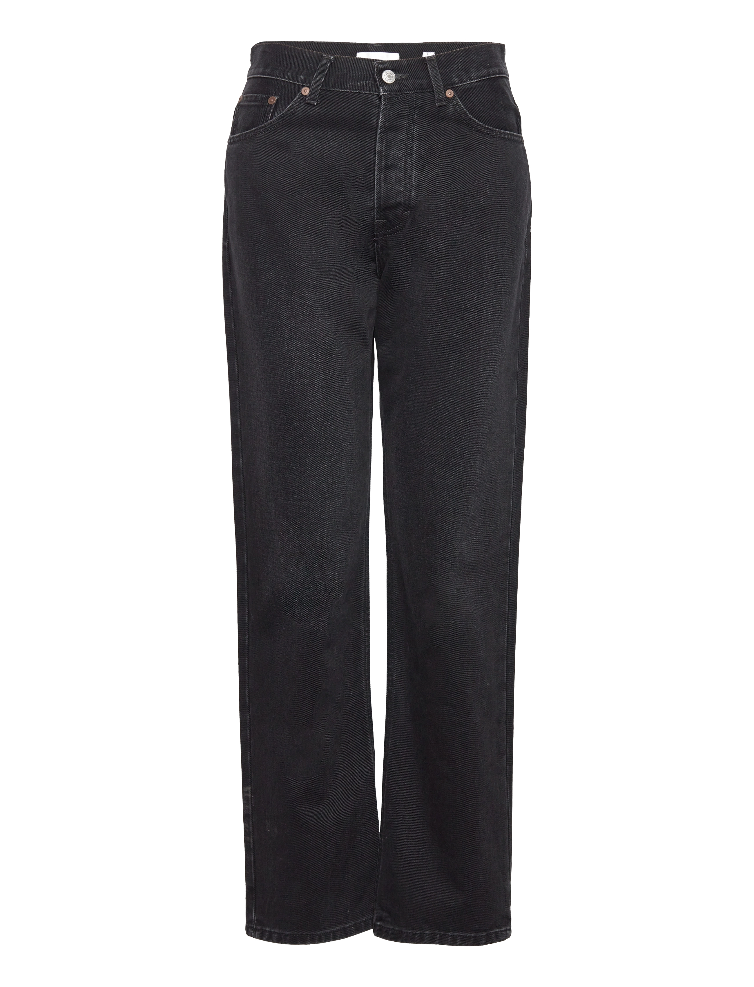 House Of Dagmar Adele Denim - Tøj - WASHED BLACK / black