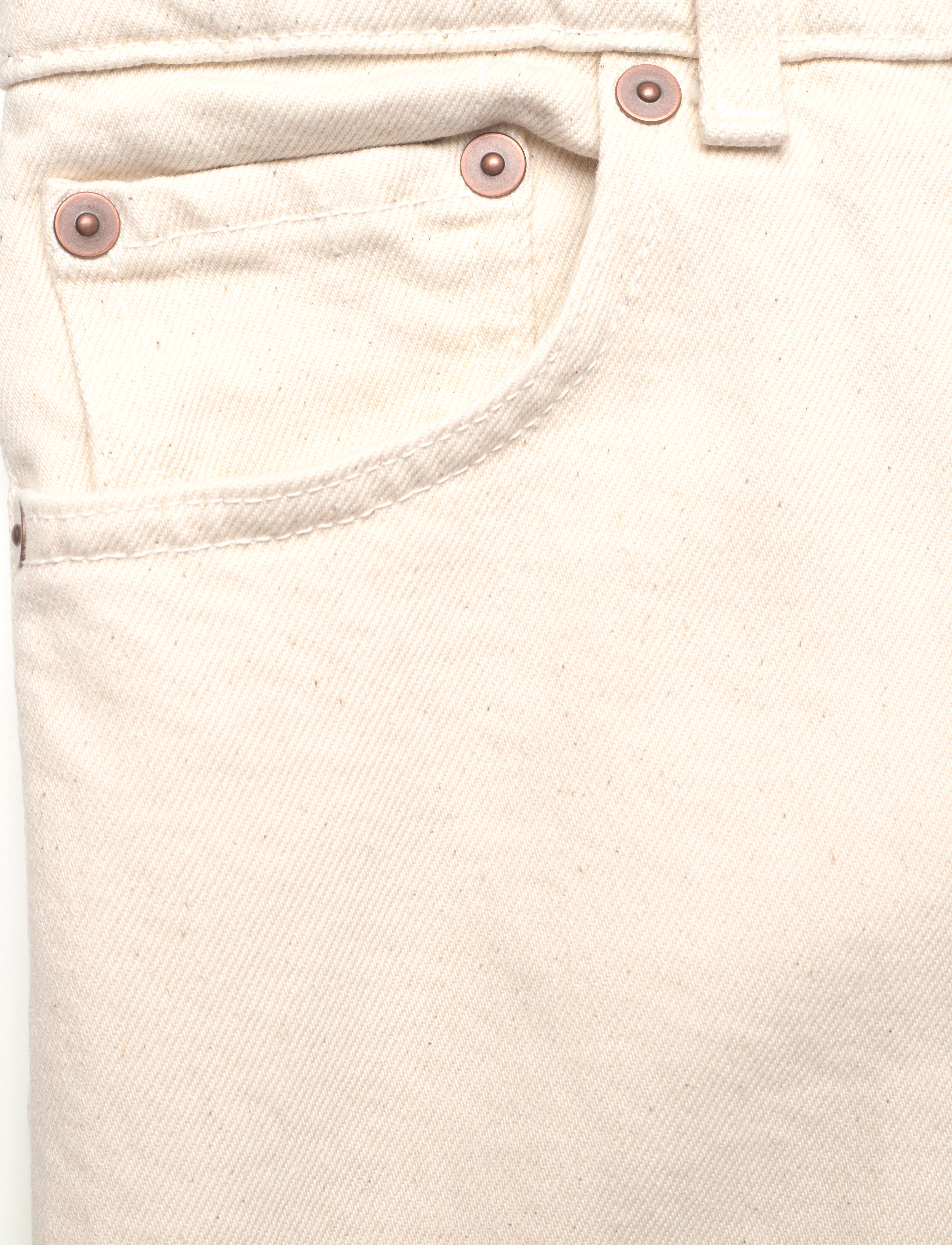 House Of Dagmar - Alba Denim - ecru - 2