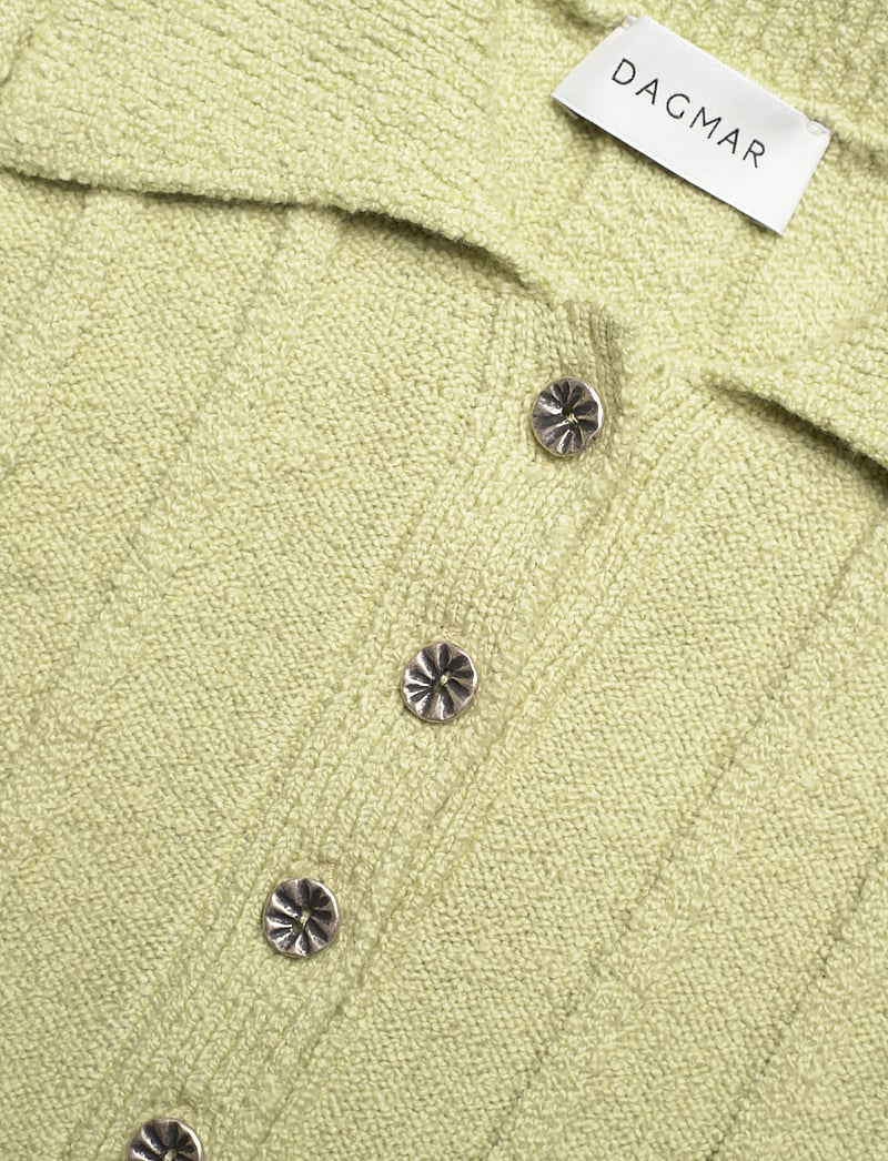 House Of Dagmar - Wide rib top - poloshirts - pistachio green - 2