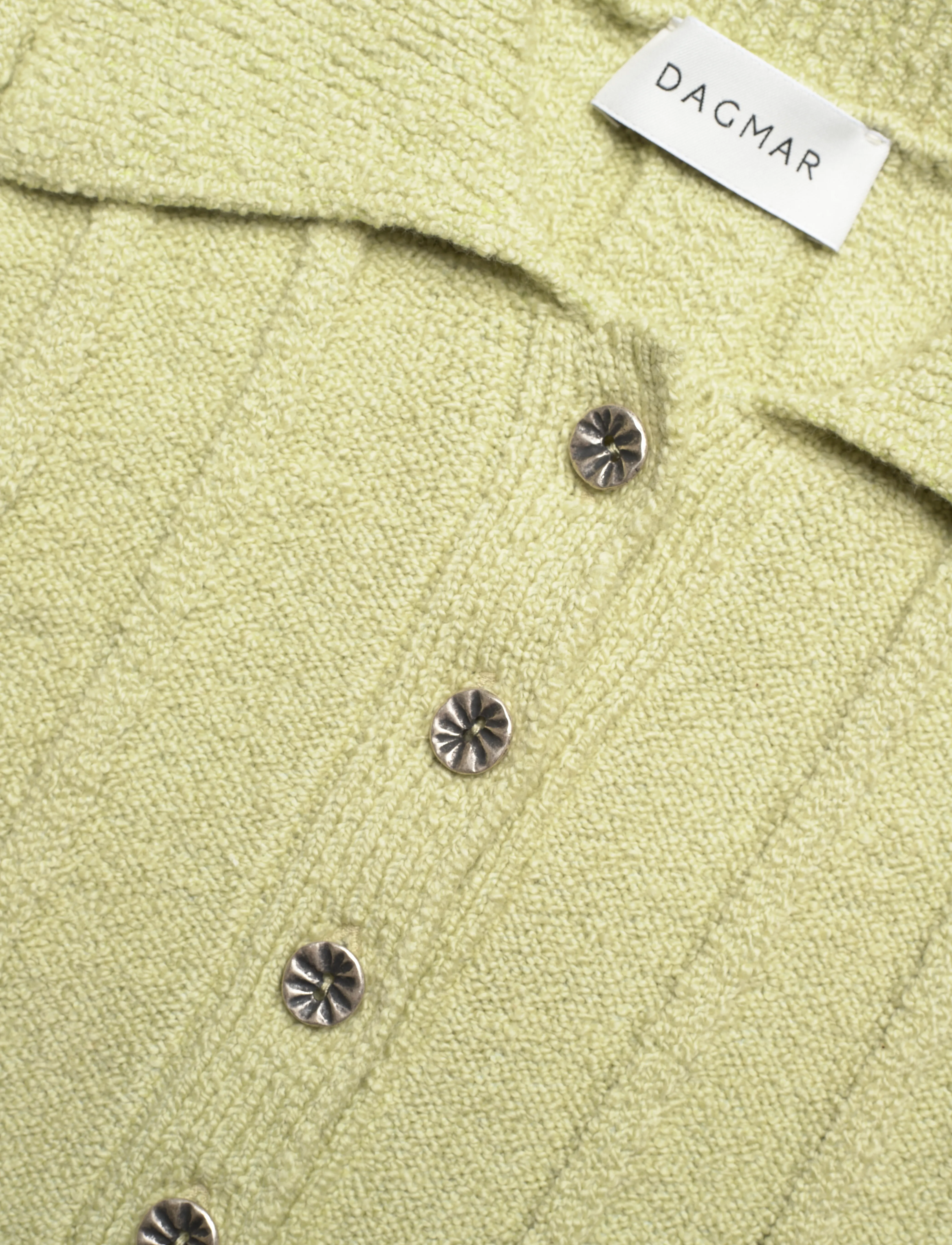 House Of Dagmar - Wide rib top - pistachio green - 2