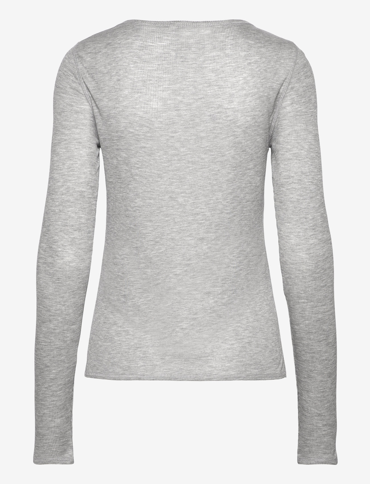 House Of Dagmar - Lyocell long sleeve - grey melange - 1