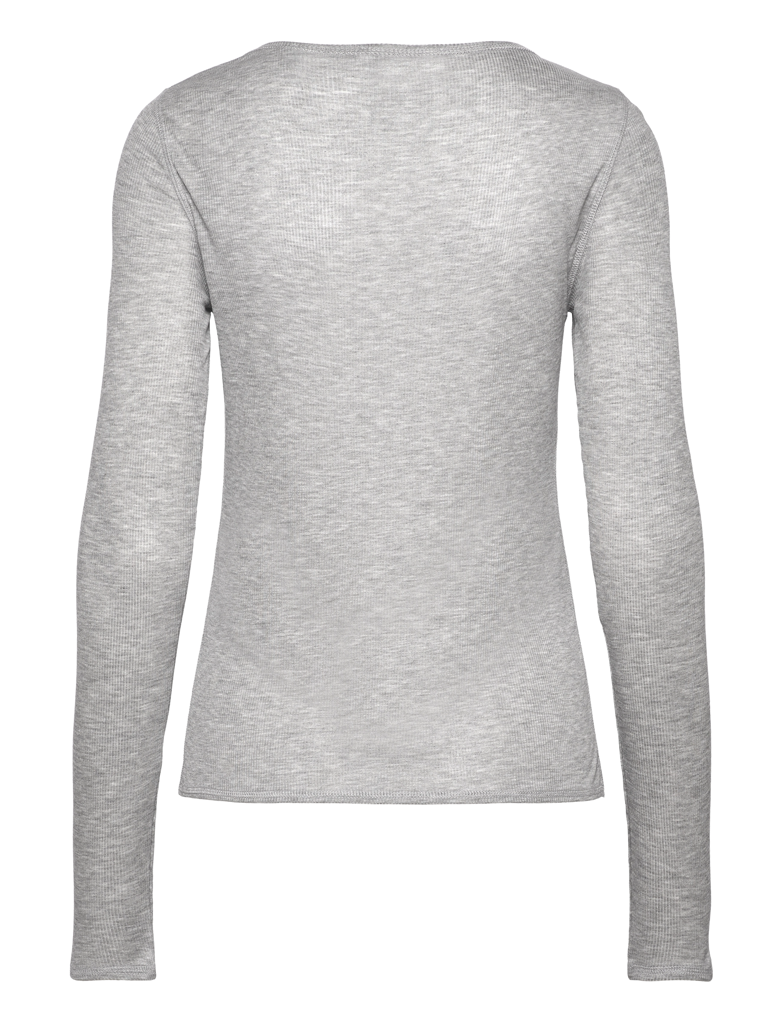House Of Dagmar - Lyocell long sleeve - grey melange - 1