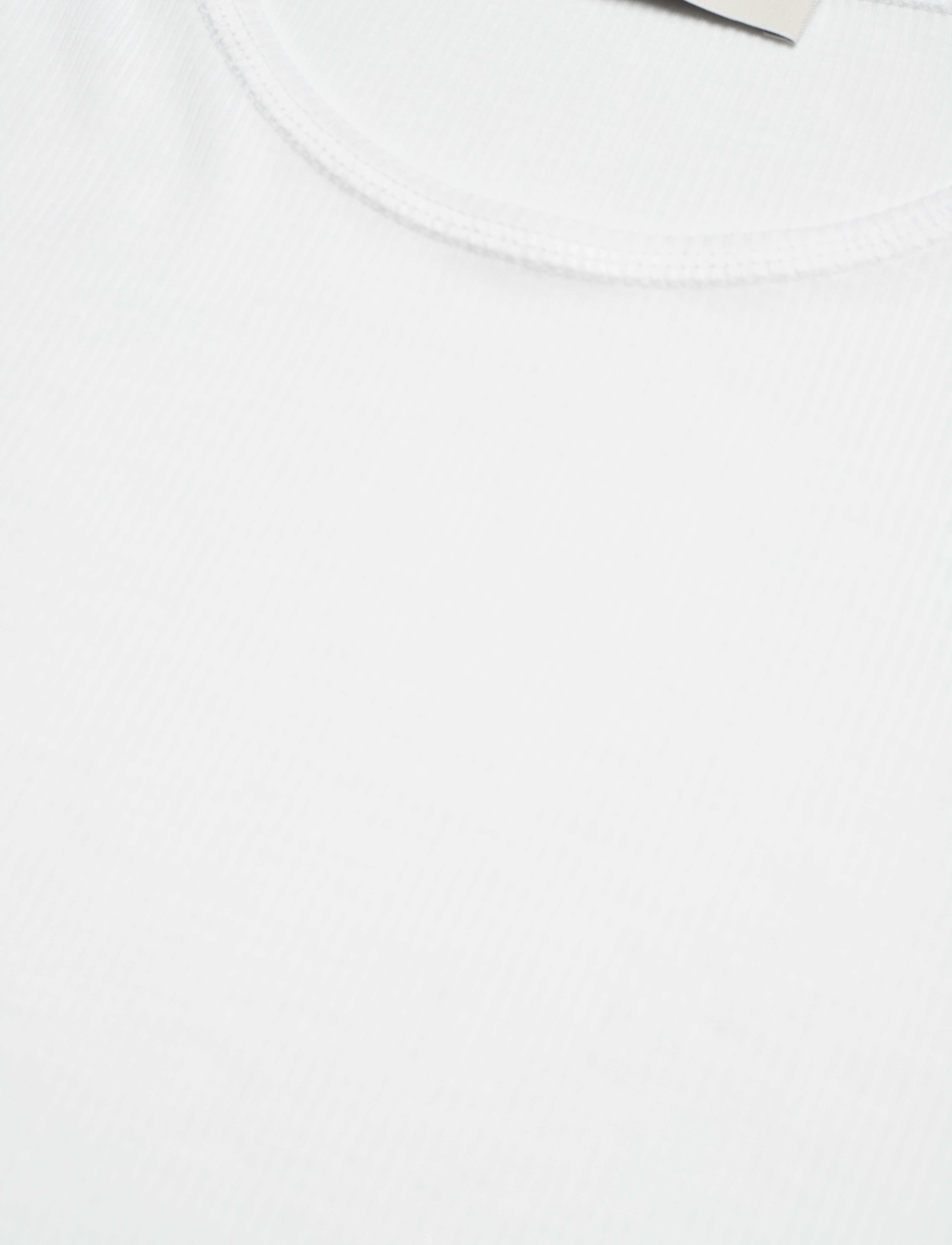 House Of Dagmar - LYOCELL RIB TEE - white - 2