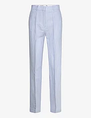 House Of Dagmar - Slim suit pant - tailored trousers - celeste - 0
