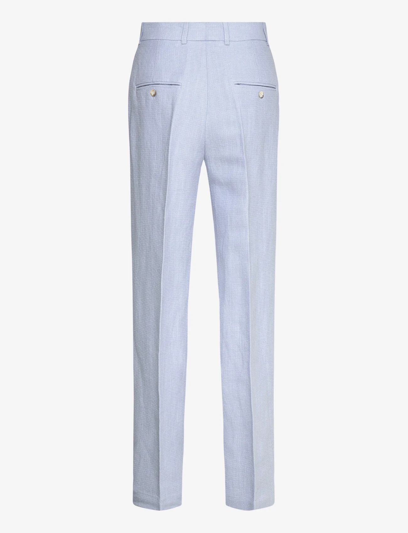 House Of Dagmar - Slim suit pant - tailored trousers - celeste - 1