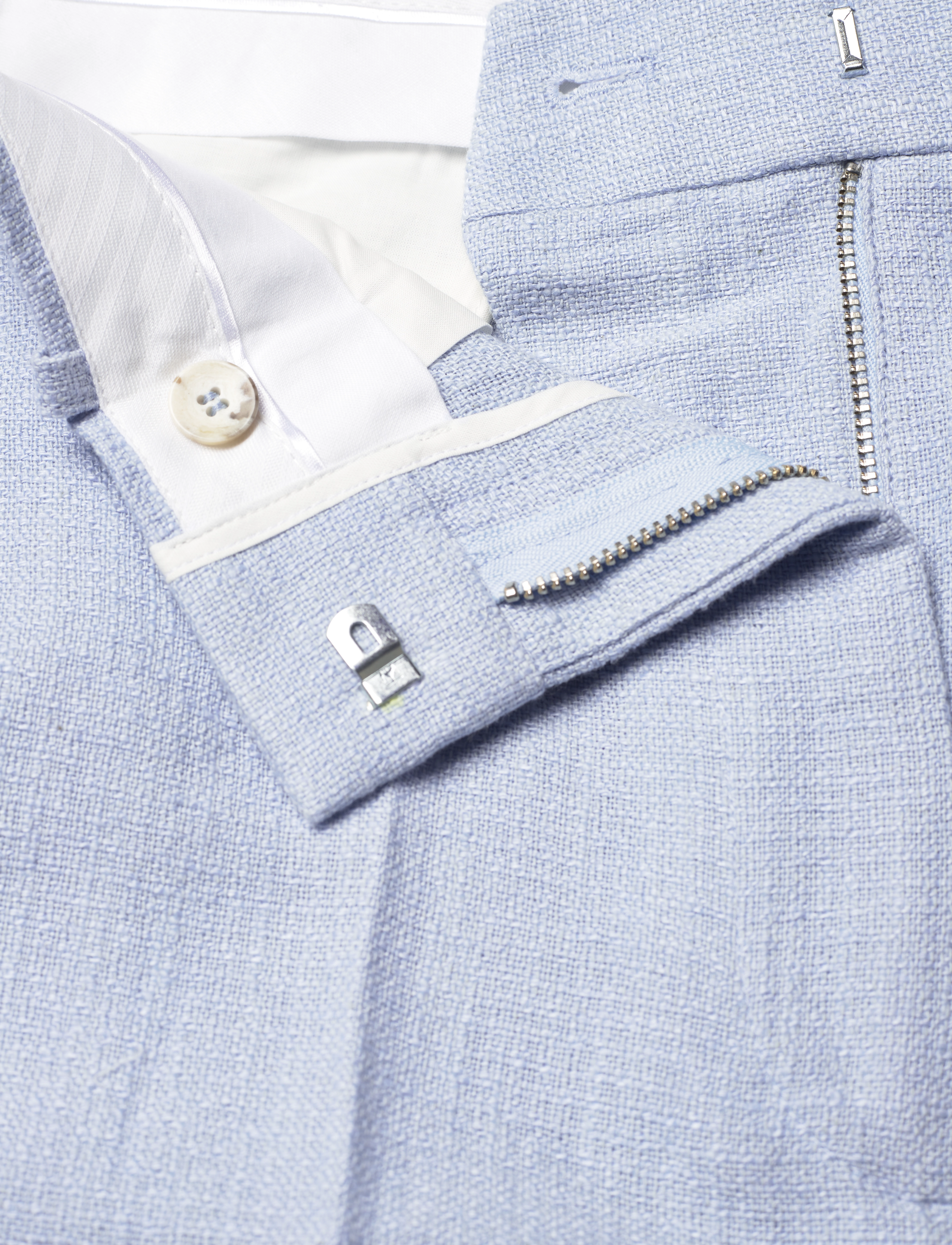 House Of Dagmar - Slim suit pant - celeste - 3