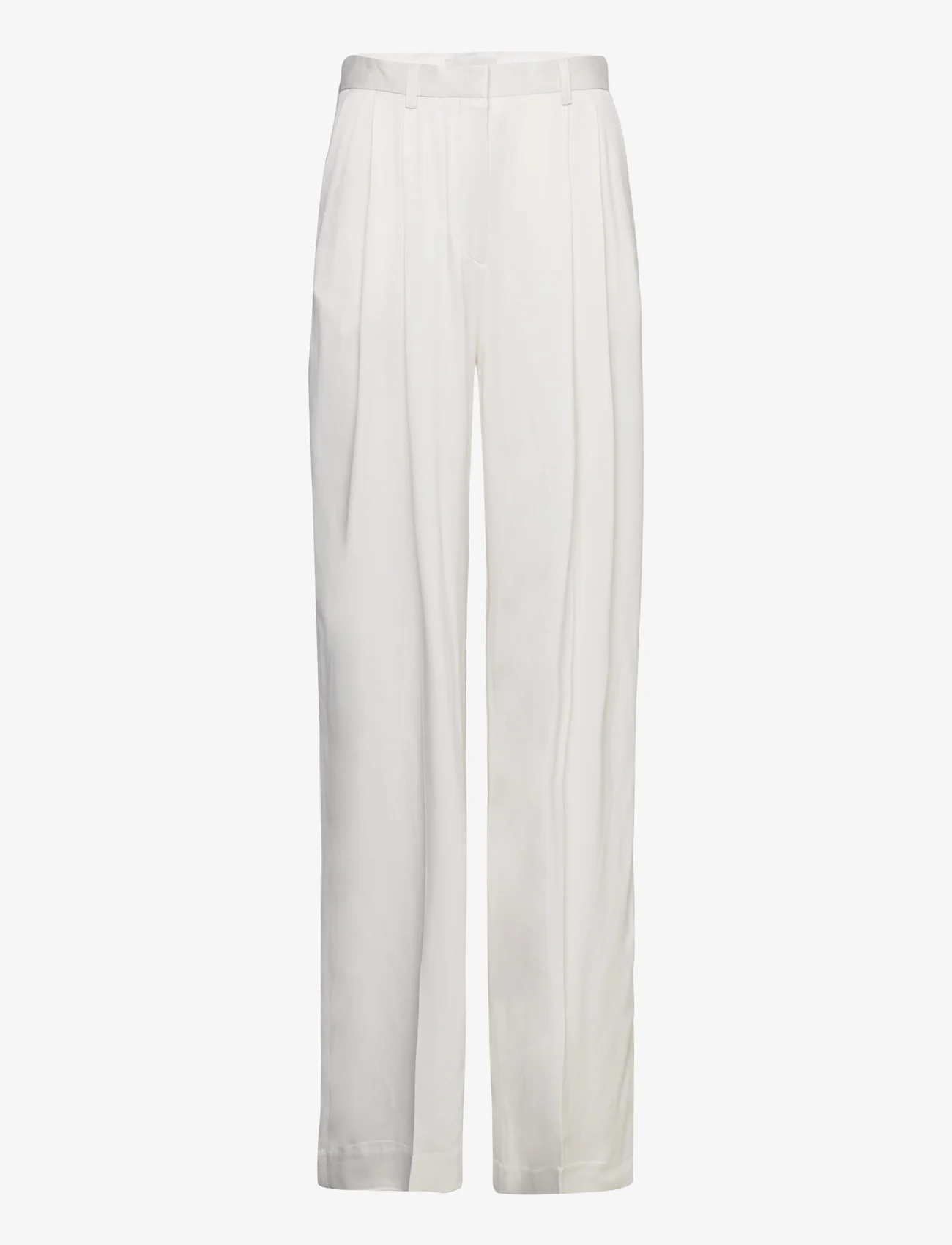 House Of Dagmar - WIDE SUIT PANT - oyster - 0