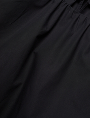 House Of Dagmar - COTTON POPLIN DRESS - midi kjoler - black - 2
