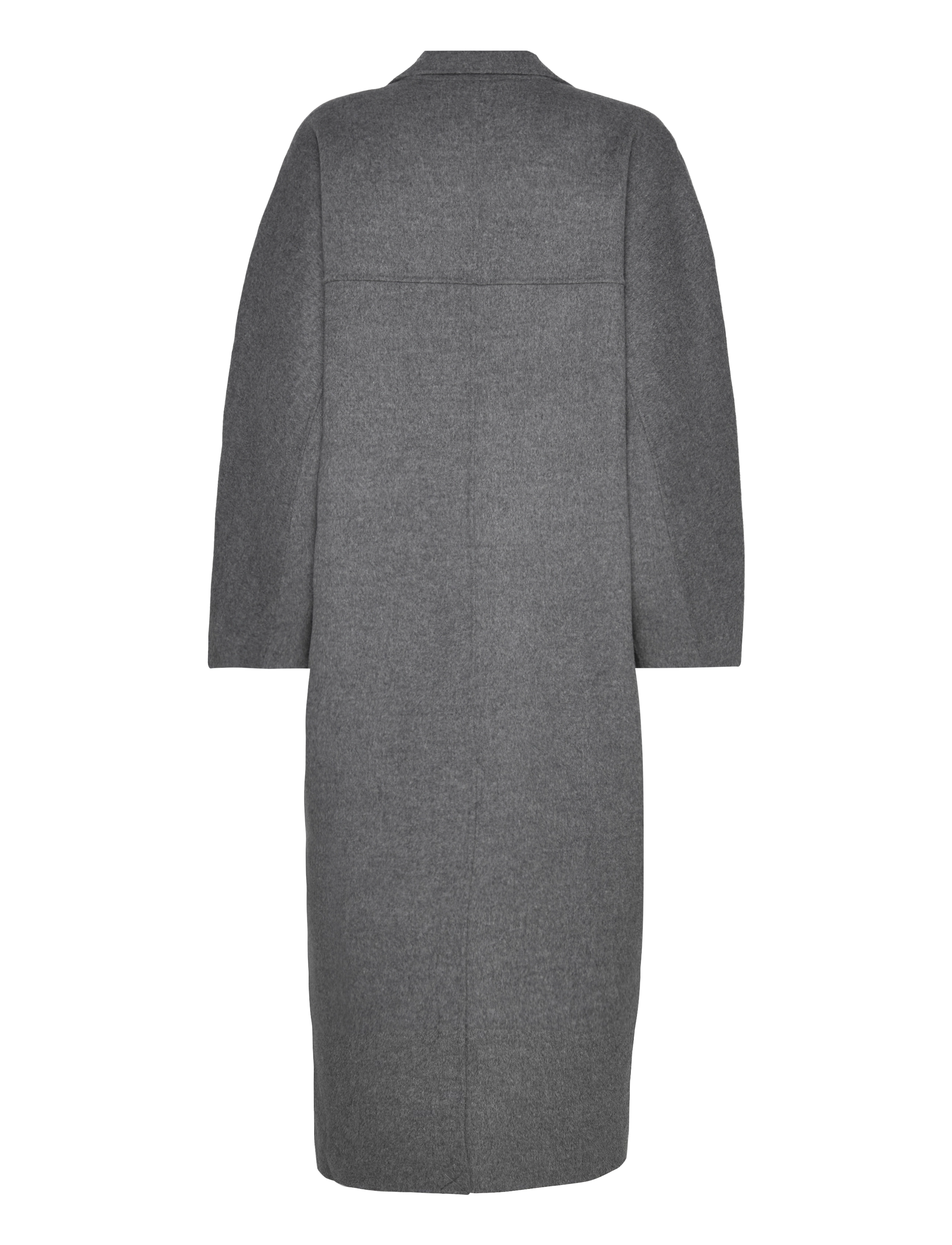 House Of Dagmar - Oversize doublé coat - charcoal melange - 1