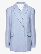 Classic linen blazer - CELESTE