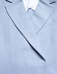 House Of Dagmar - Classic linen blazer - ballīšu apģērbs par outlet cenām - celeste - 2