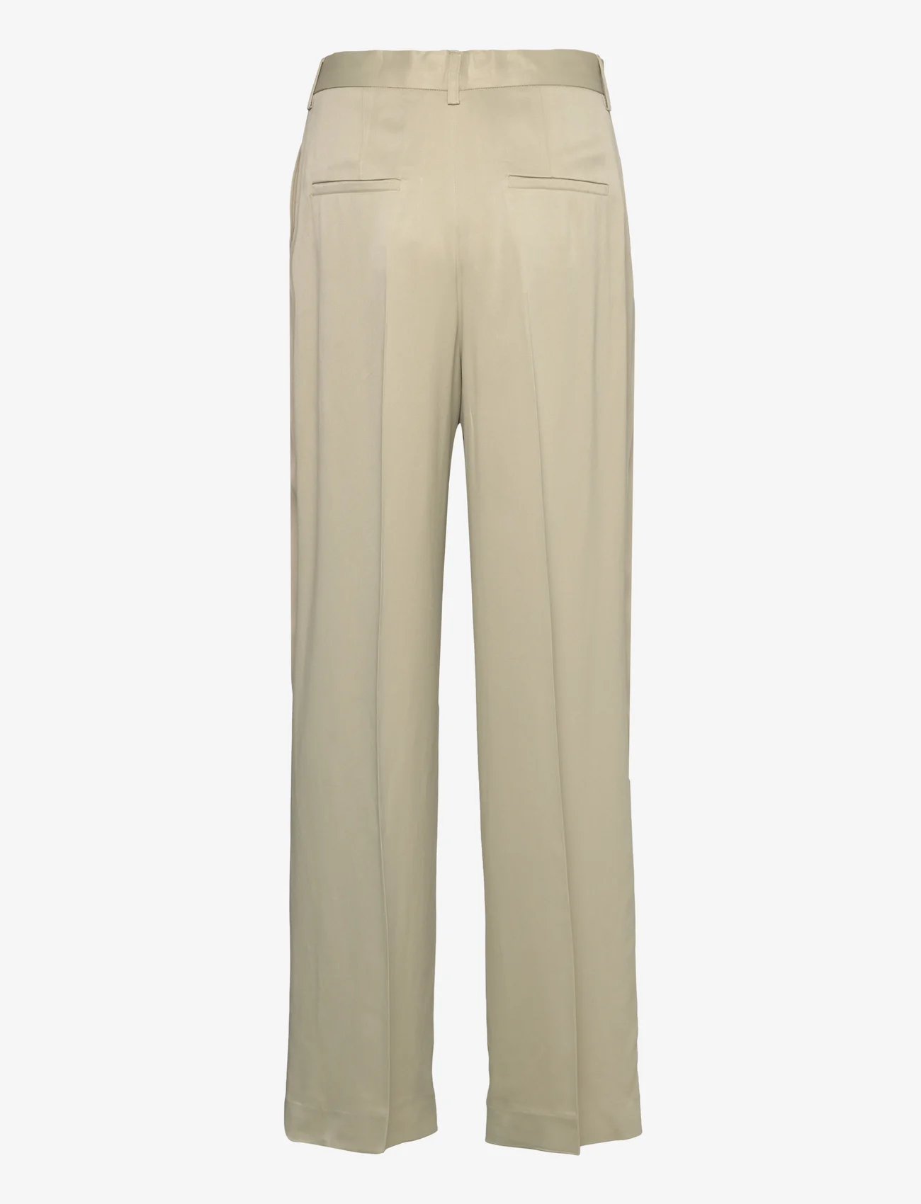 House Of Dagmar - WIDE SUIT PANT - tailored trousers - slate green - 1