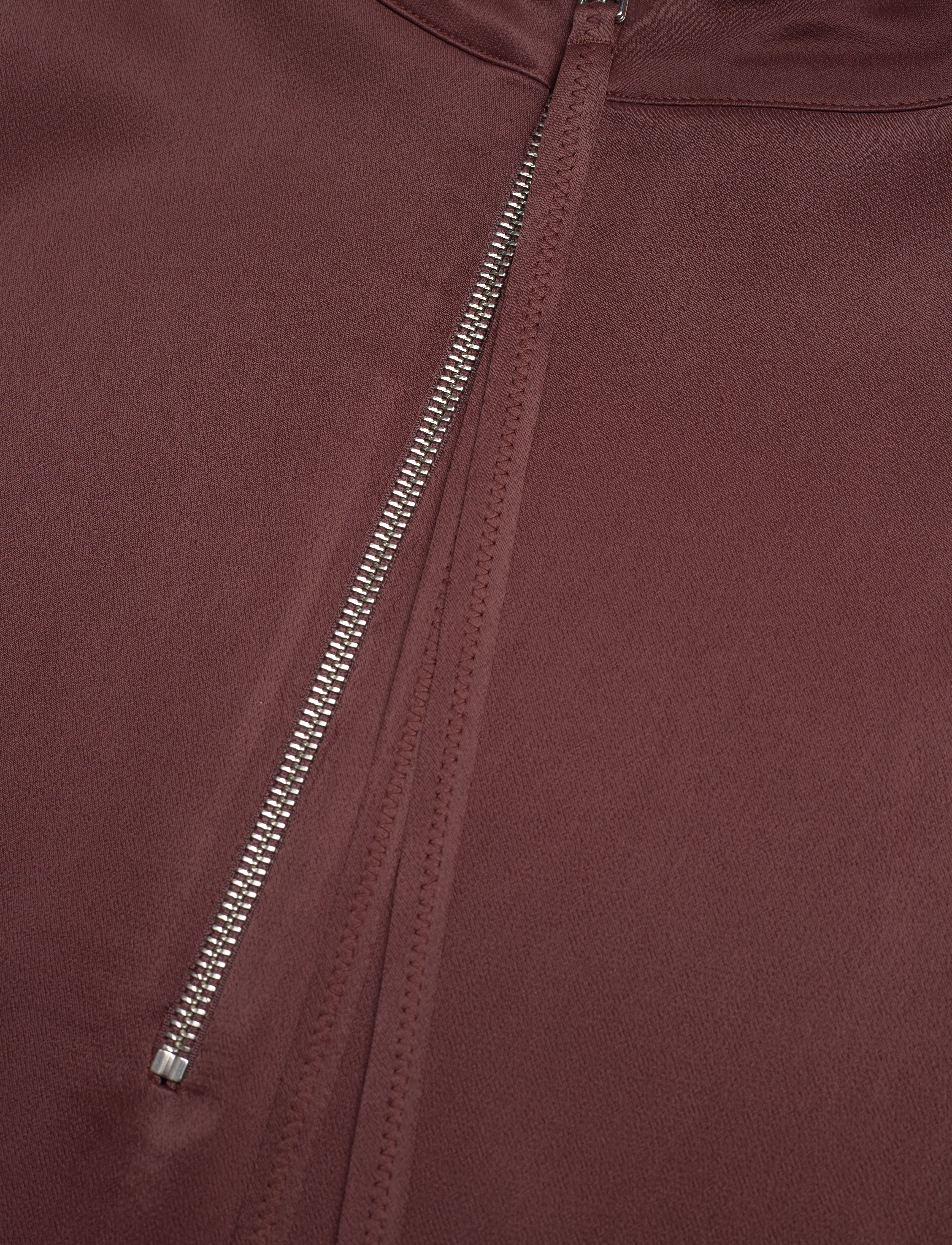 House Of Dagmar - SHINY LONG SLEEVE - chocolate brown - 2