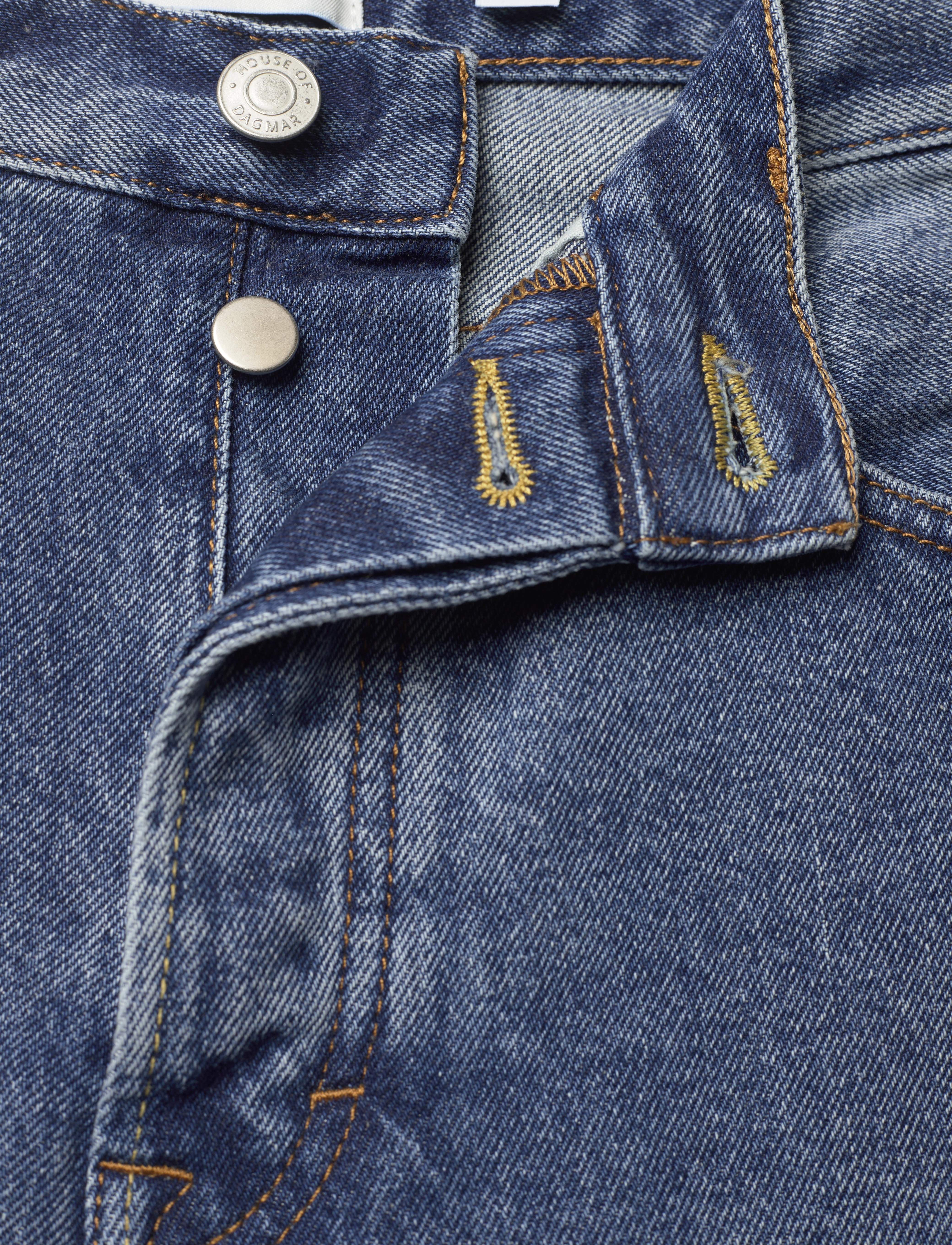 House Of Dagmar - Kick flare denim - dark blue - 3