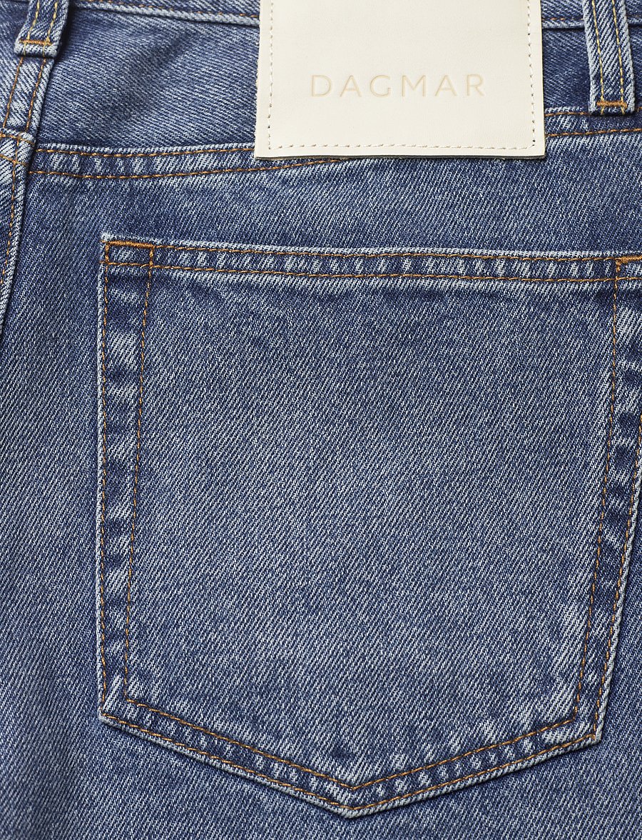 House Of Dagmar - Kick flare denim - schlaghosen - dark blue - 4