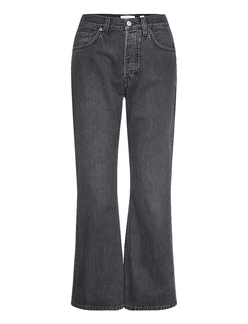House Of Dagmar - Kick flare denim - utsvängda jeans - dark grey - 0