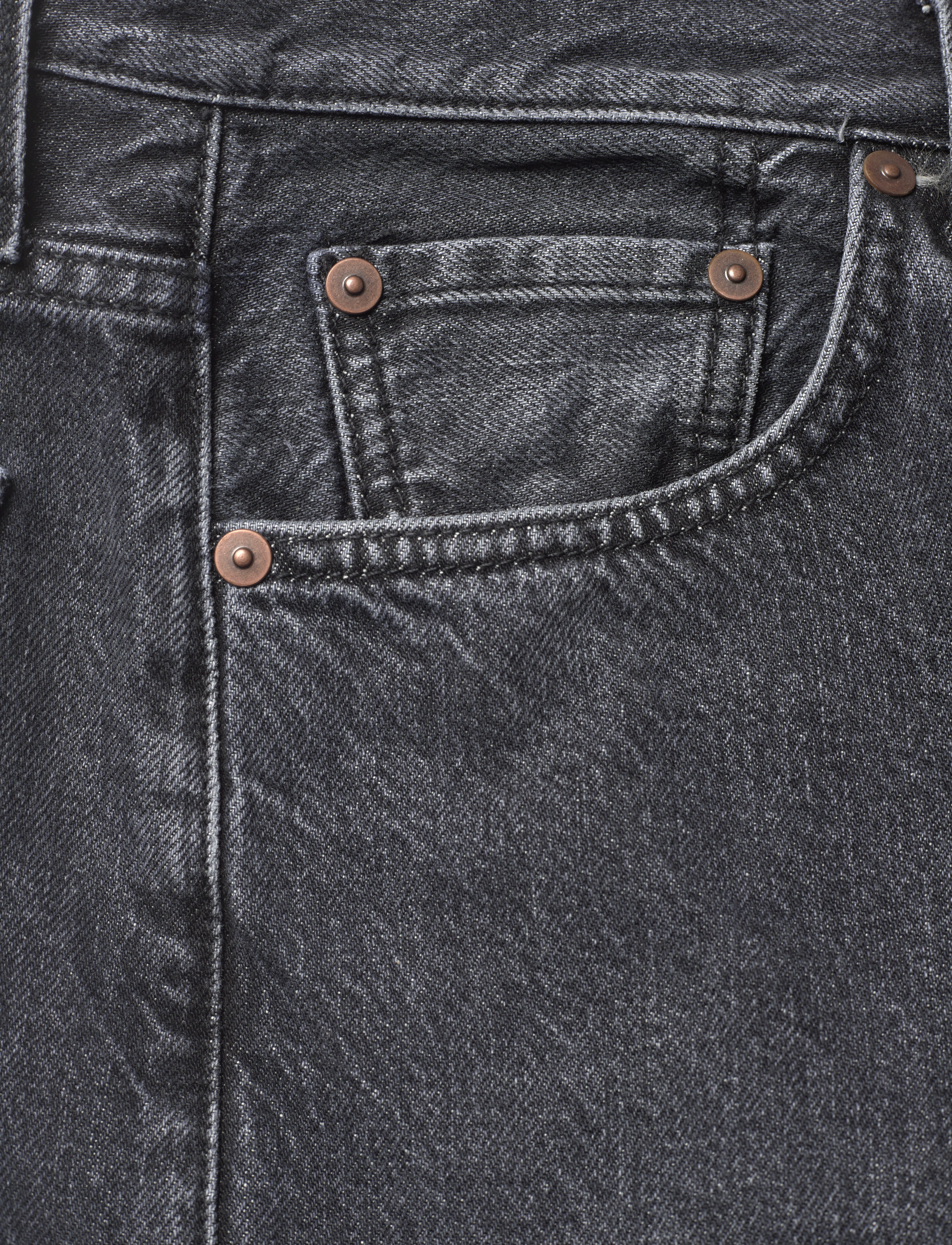 House Of Dagmar - Kick flare denim - dark grey - 2