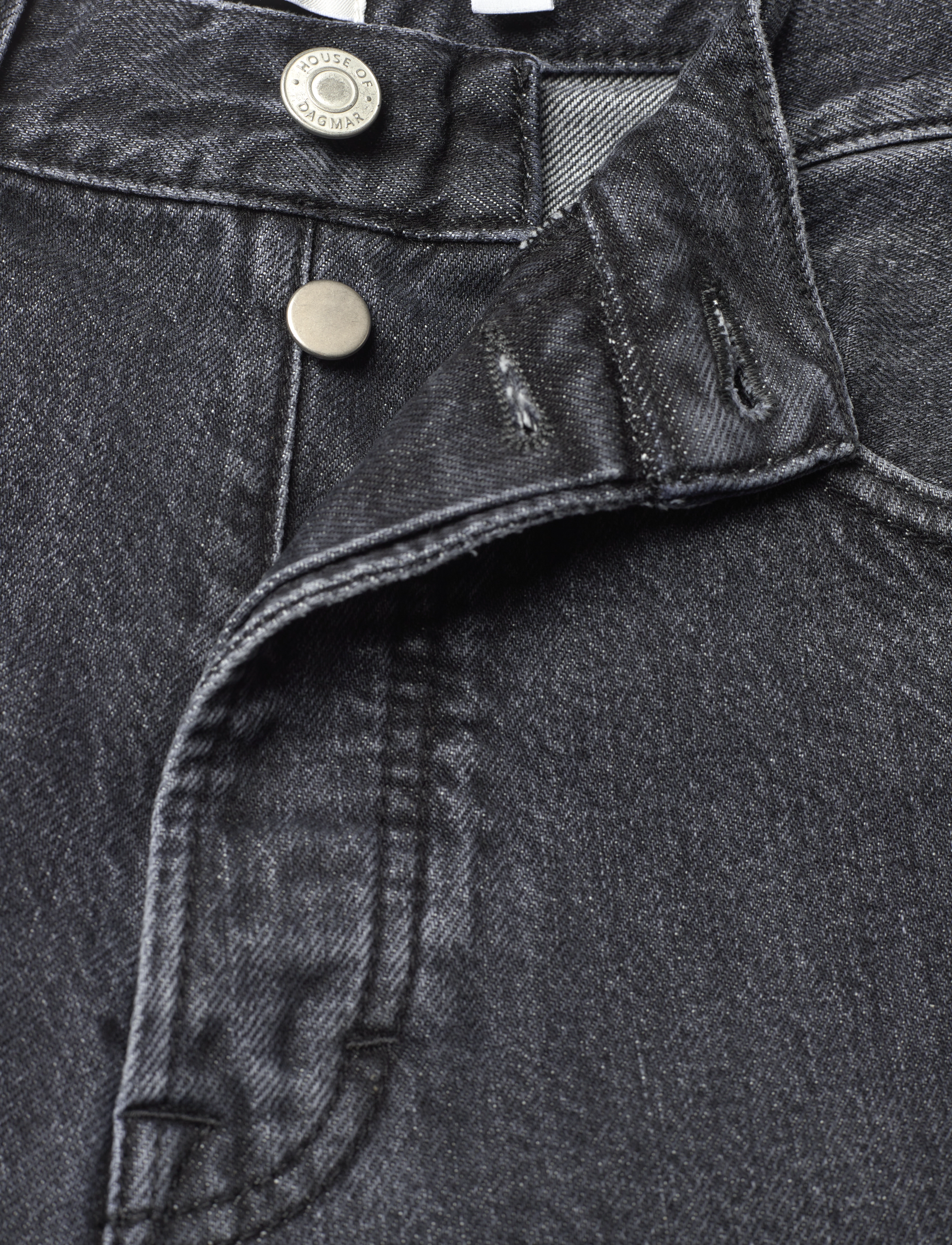 House Of Dagmar - Kick flare denim - dark grey - 3