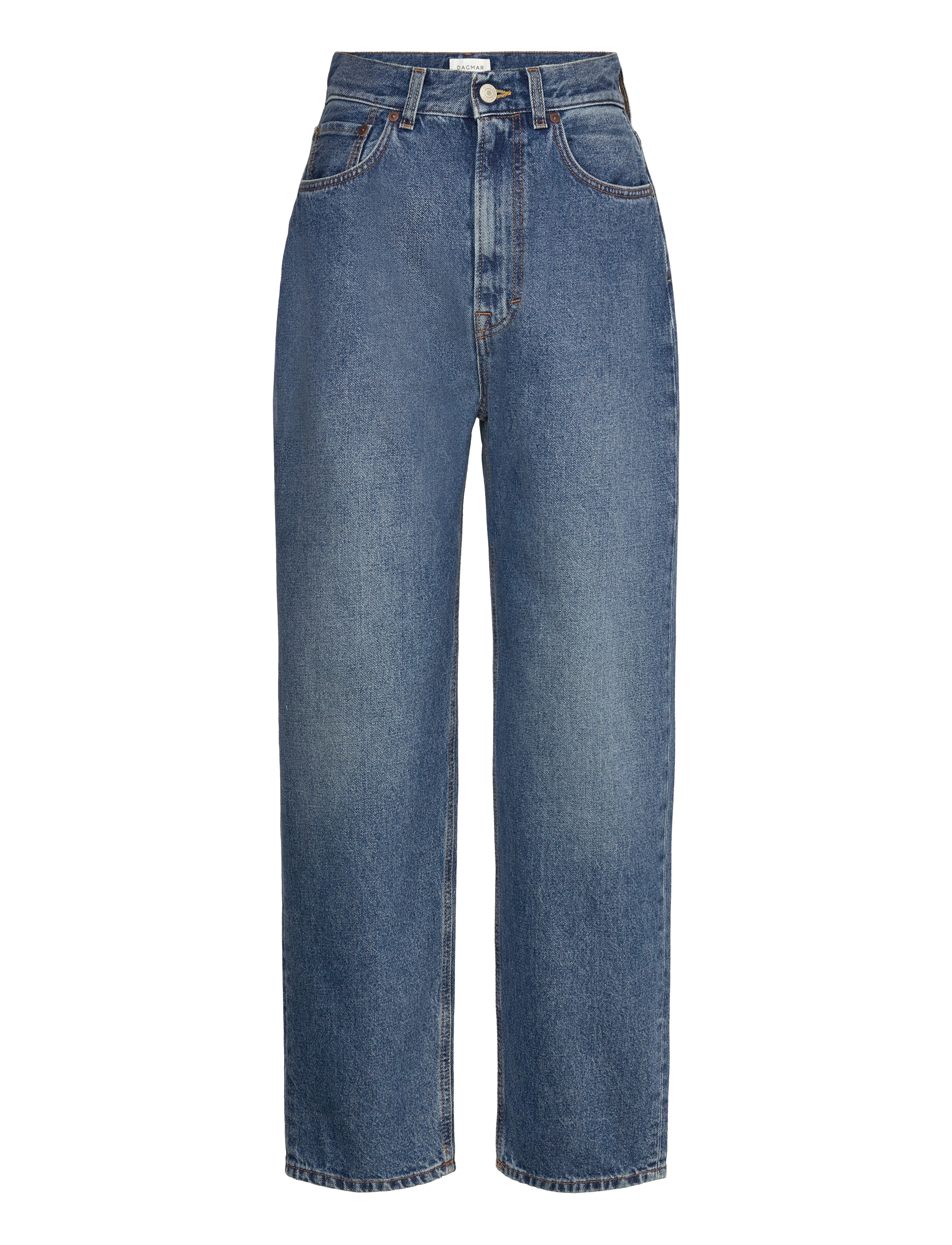 Tapered leg denim - DARK BLUE