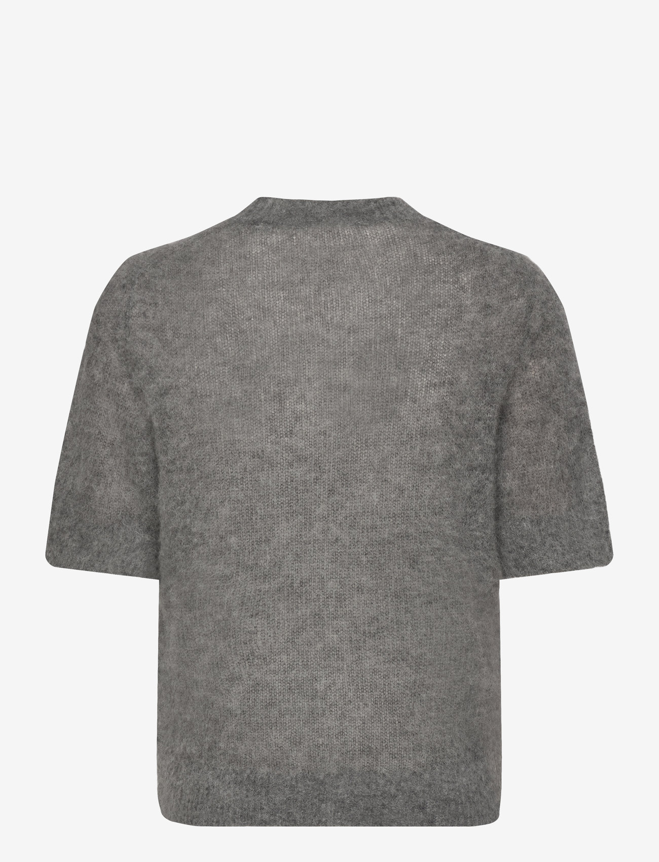 House Of Dagmar - BRUSHED ALPACA TOP - sviitrid - dark grey - 1