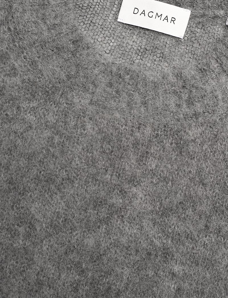 House Of Dagmar - BRUSHED ALPACA TOP - sviitrid - dark grey - 2