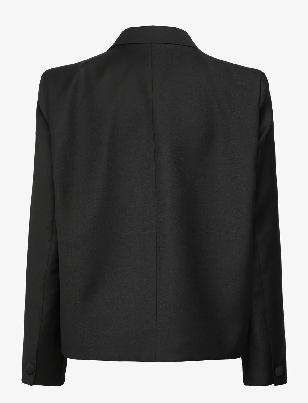 House Of Dagmar - SHORT PLEATED BLAZER - single breasted blazers - black - 1