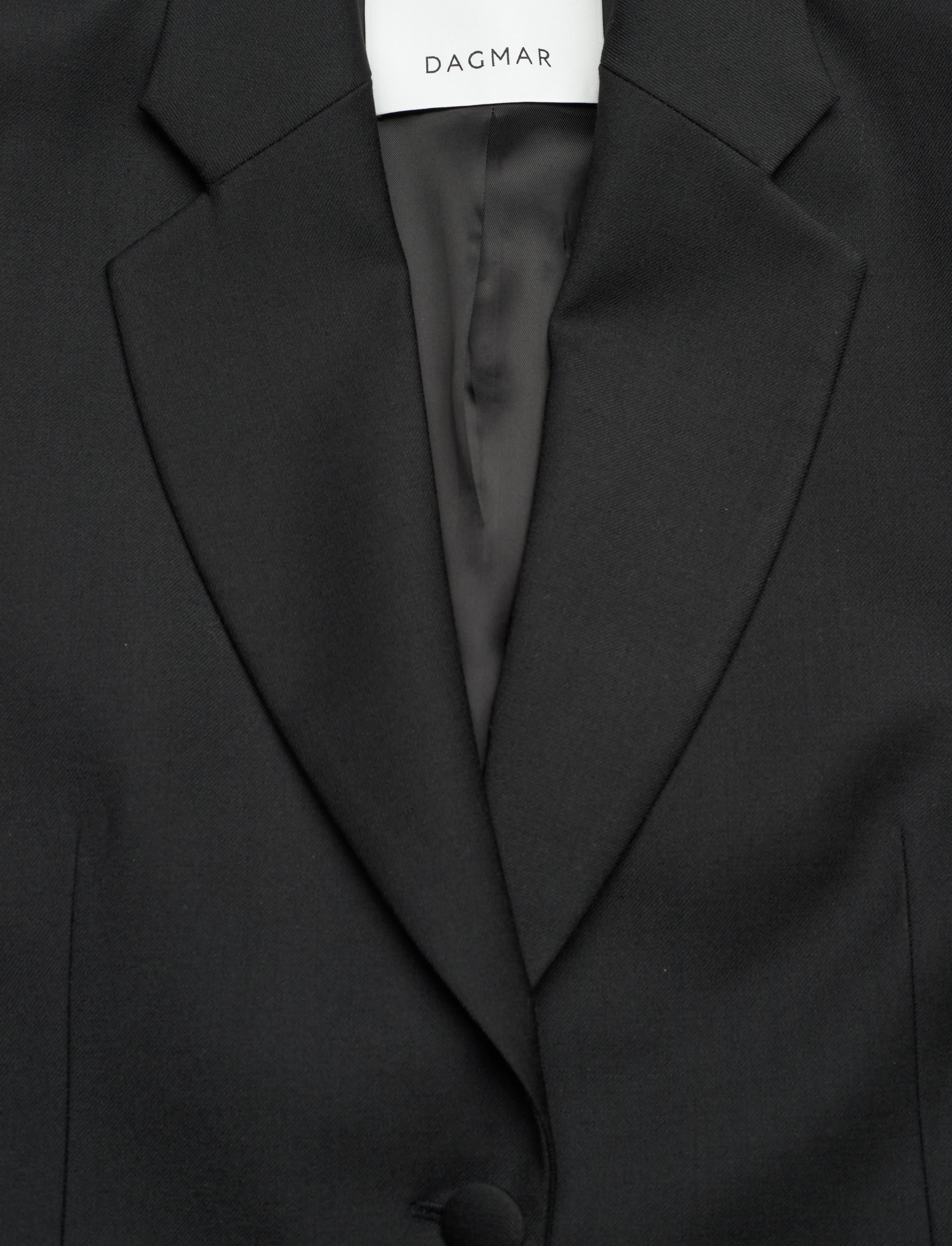 House Of Dagmar - SHORT PLEATED BLAZER - festmode zu outlet-preisen - black - 2