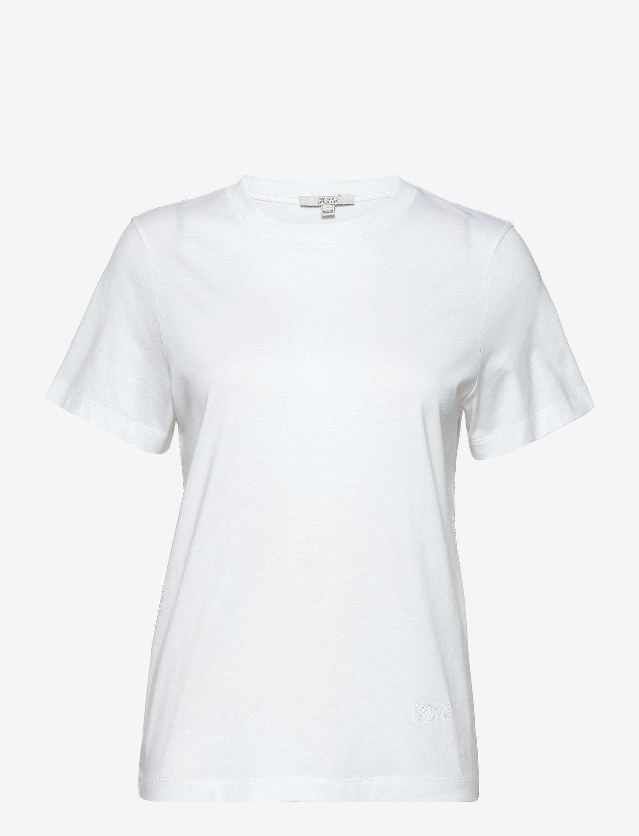 House Of Dagmar - COTTON T-SHIRT - t-shirts & tops - white - 0