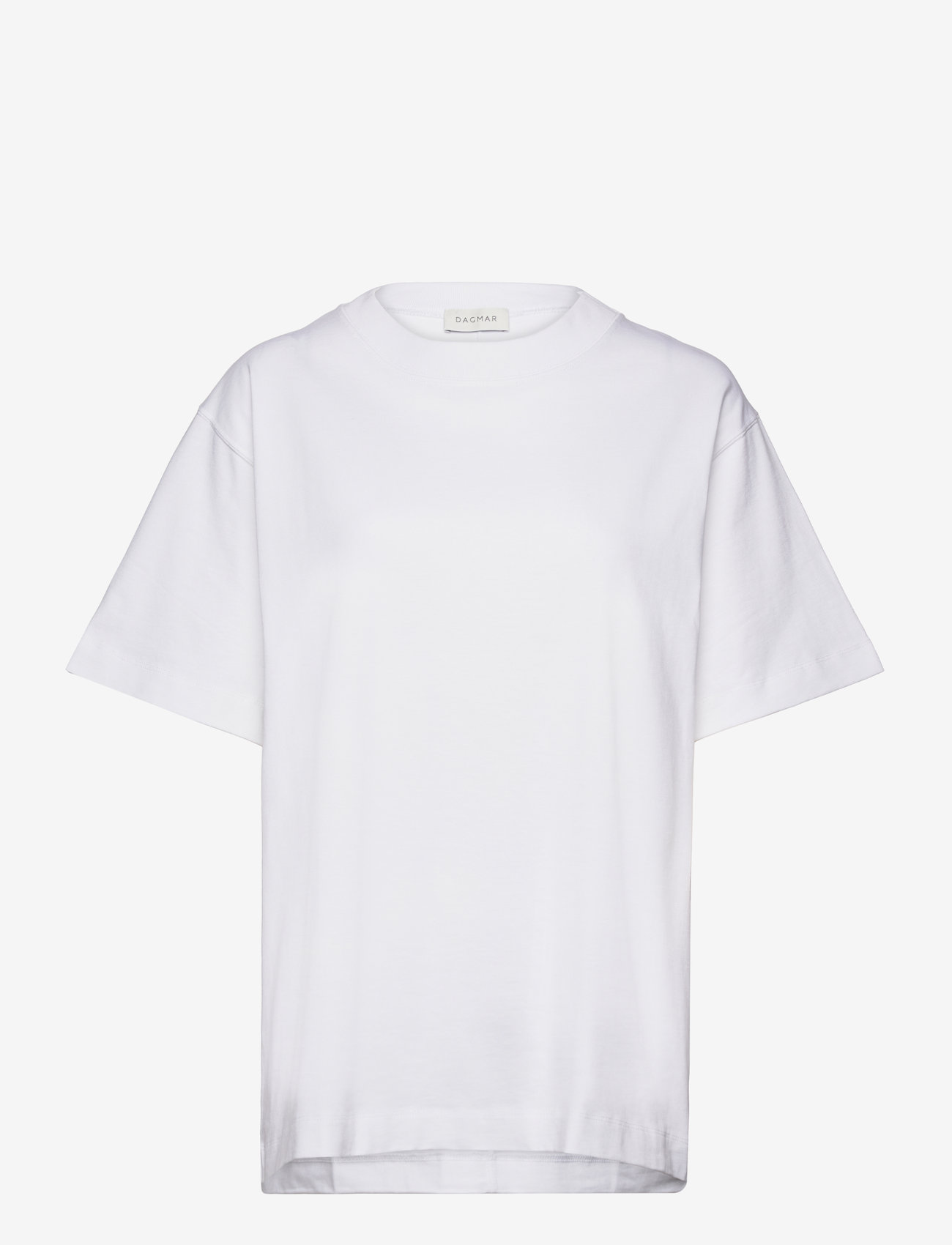 House Of Dagmar - OVERSIZED COTTON TEE - t-särgid - white - 0