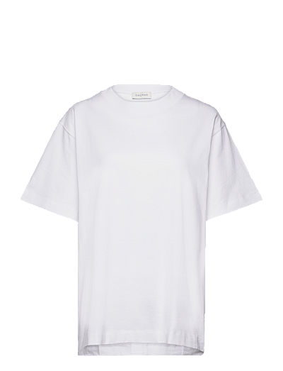 House Of Dagmar OVERSIZED COTTON TEE - Clothing - WHITE / white