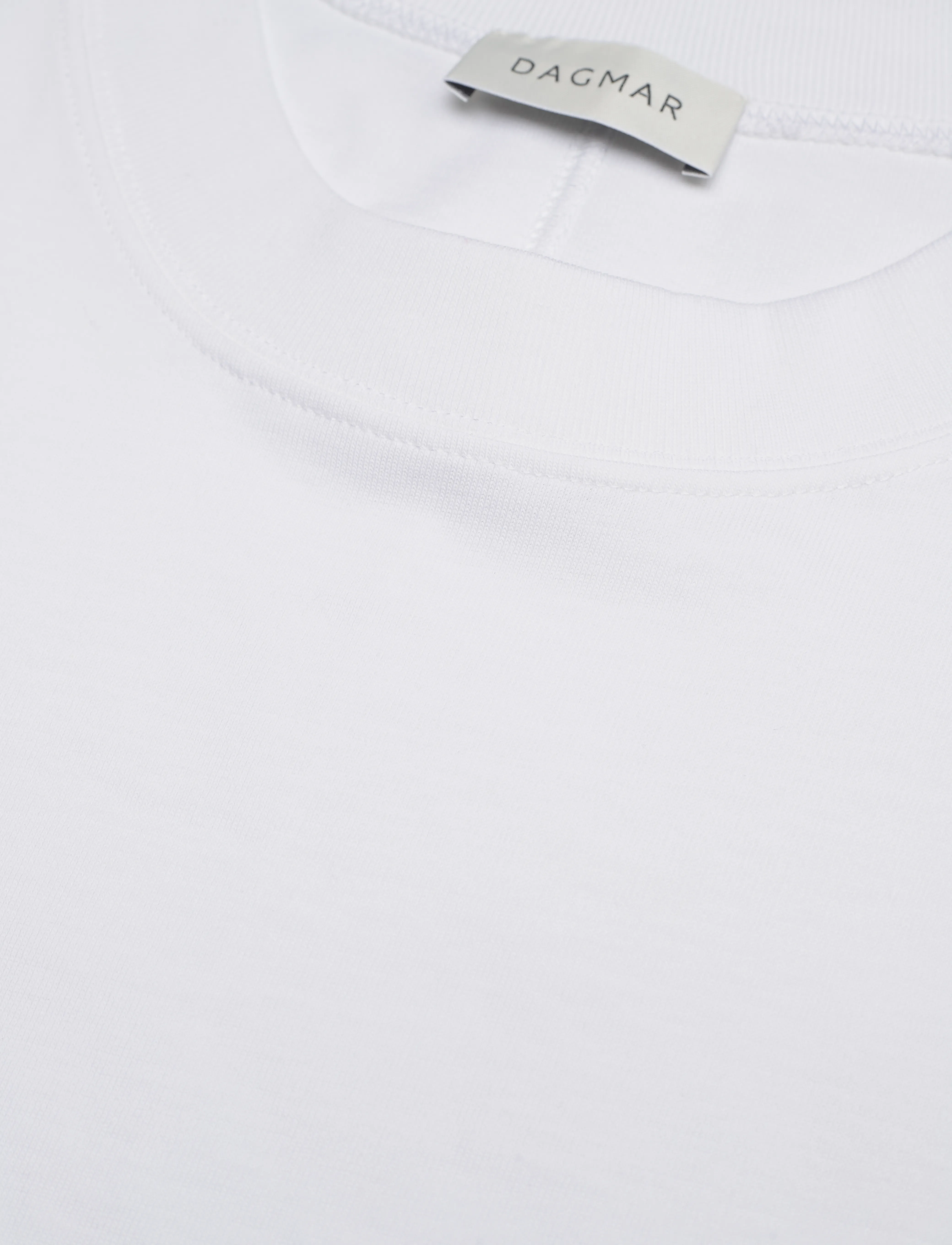 House Of Dagmar - OVERSIZED COTTON TEE - white - 2