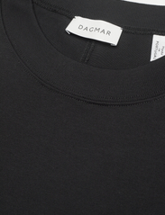 House Of Dagmar - OVERSIZED COTTON TEE - t-shirts - black - 2