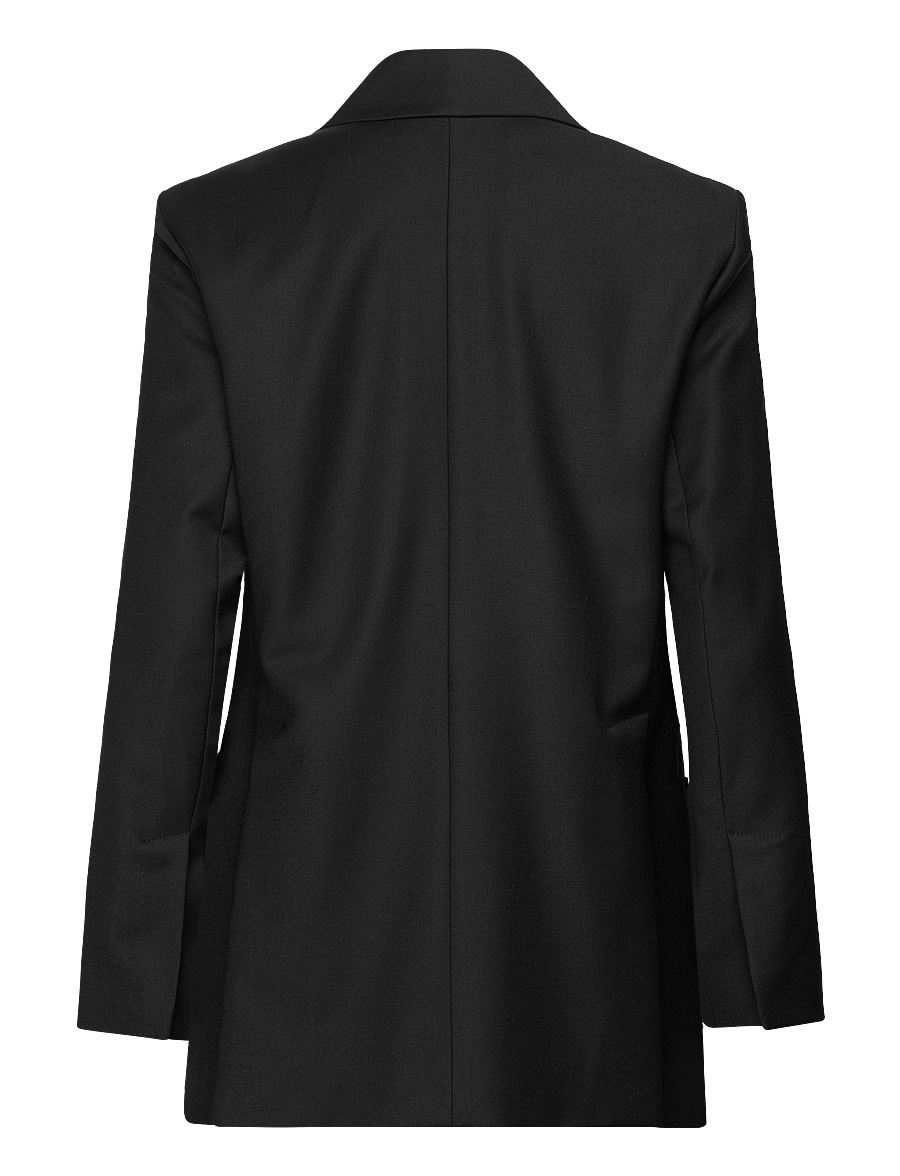 House Of Dagmar - CLASSIC WOOL BLAZER - zweireihige blazer - black - 1